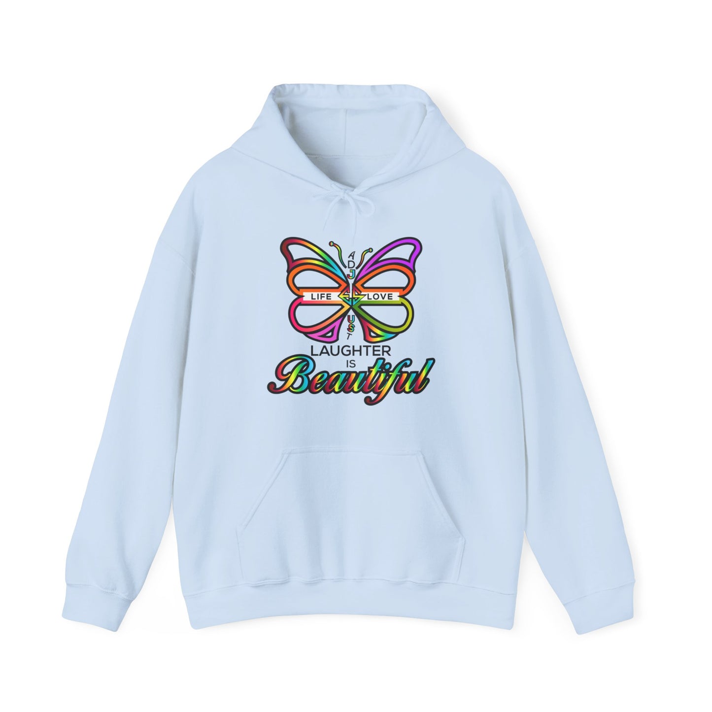 Unisex Heavy Blend™ Hooded Sweatshirt. BUTTERFLY Adjust to Jesus is beautiful hoodie