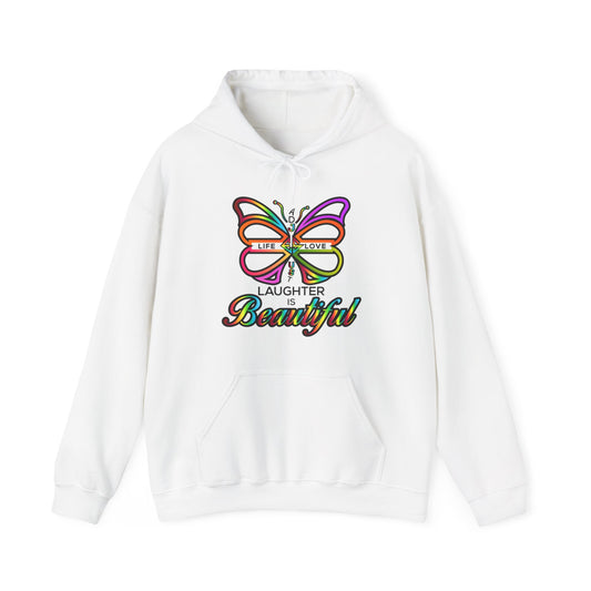 Unisex Heavy Blend™ Hooded Sweatshirt. BUTTERFLY Adjust to Jesus is beautiful hoodie