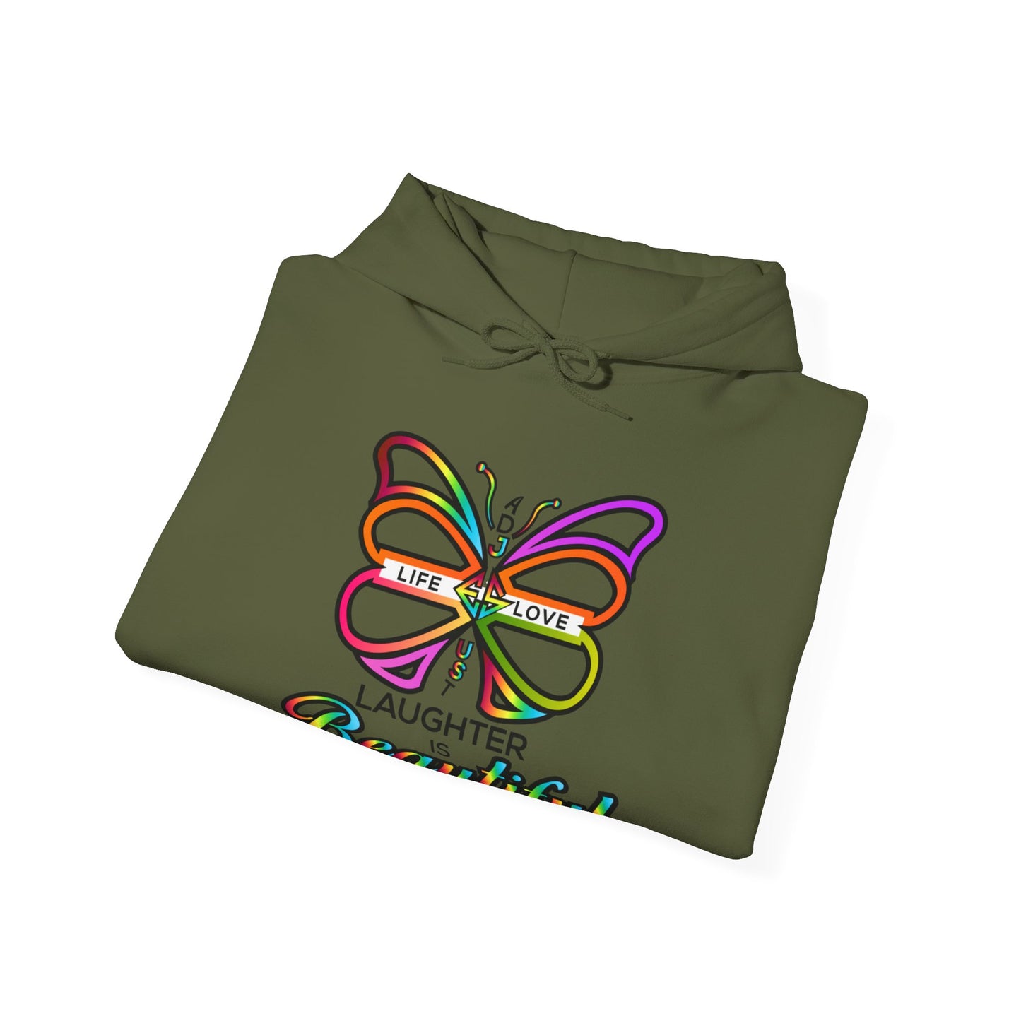 Unisex Heavy Blend™ Hooded Sweatshirt. BUTTERFLY Adjust to Jesus is beautiful hoodie