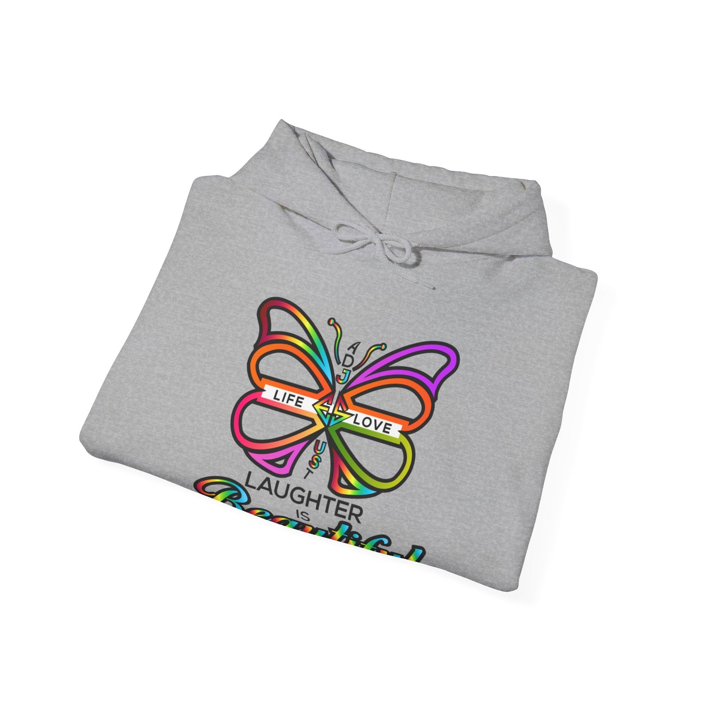 Unisex Heavy Blend™ Hooded Sweatshirt. BUTTERFLY Adjust to Jesus is beautiful hoodie