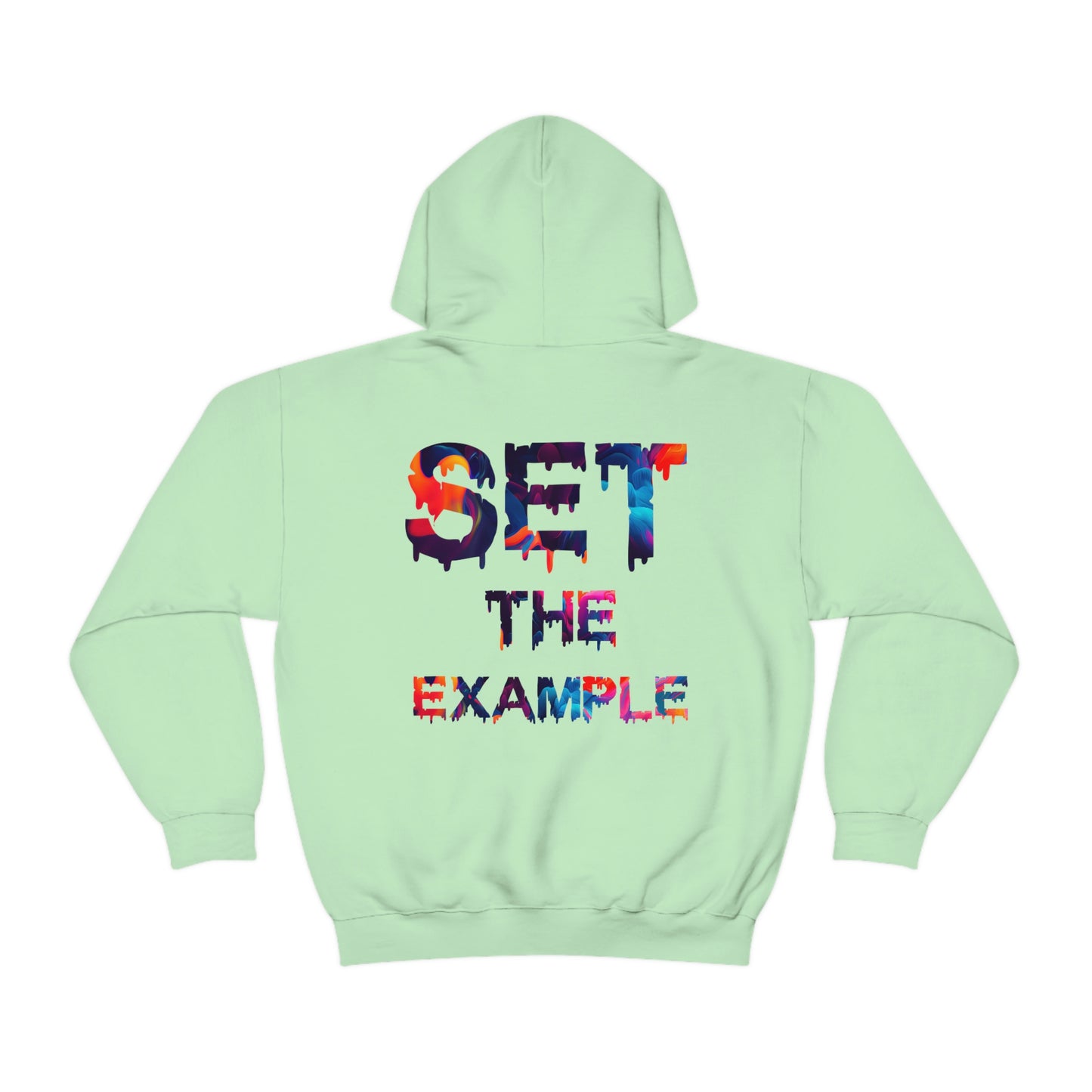 STE LOGO Set The Example Unisex Heavy Blend™ Hooded Sweatshirt