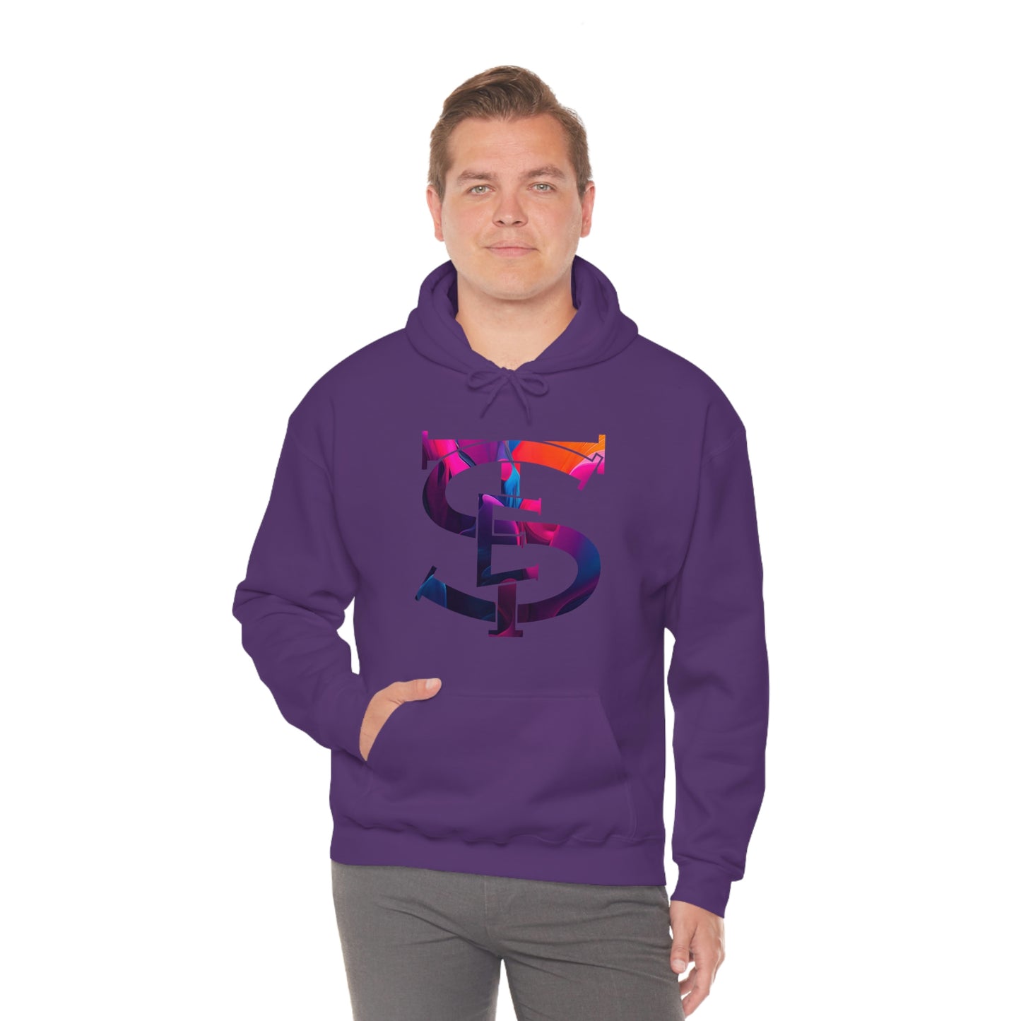 STE LOGO Set The Example Unisex Heavy Blend™ Hooded Sweatshirt