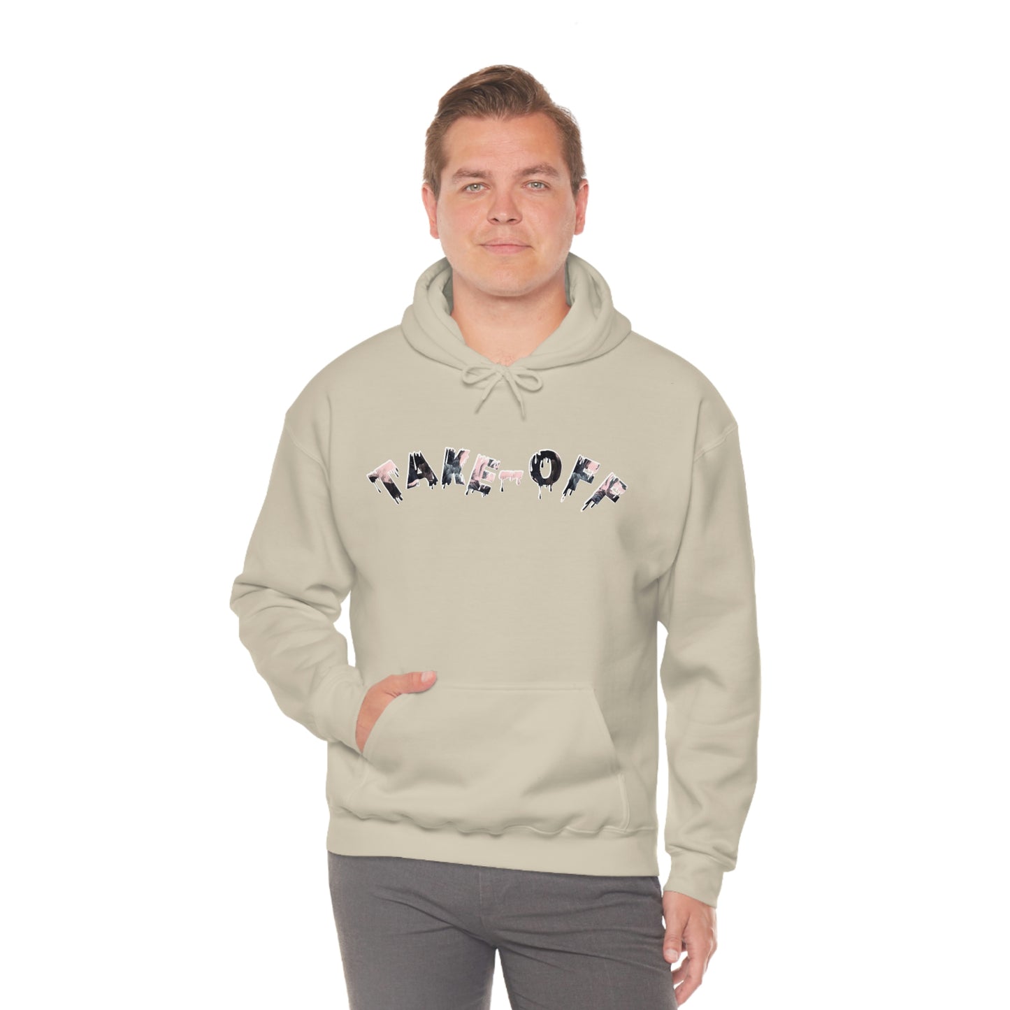 444 TAKEOFF Unisex Heavy Blend™ Hooded Sweatshirt