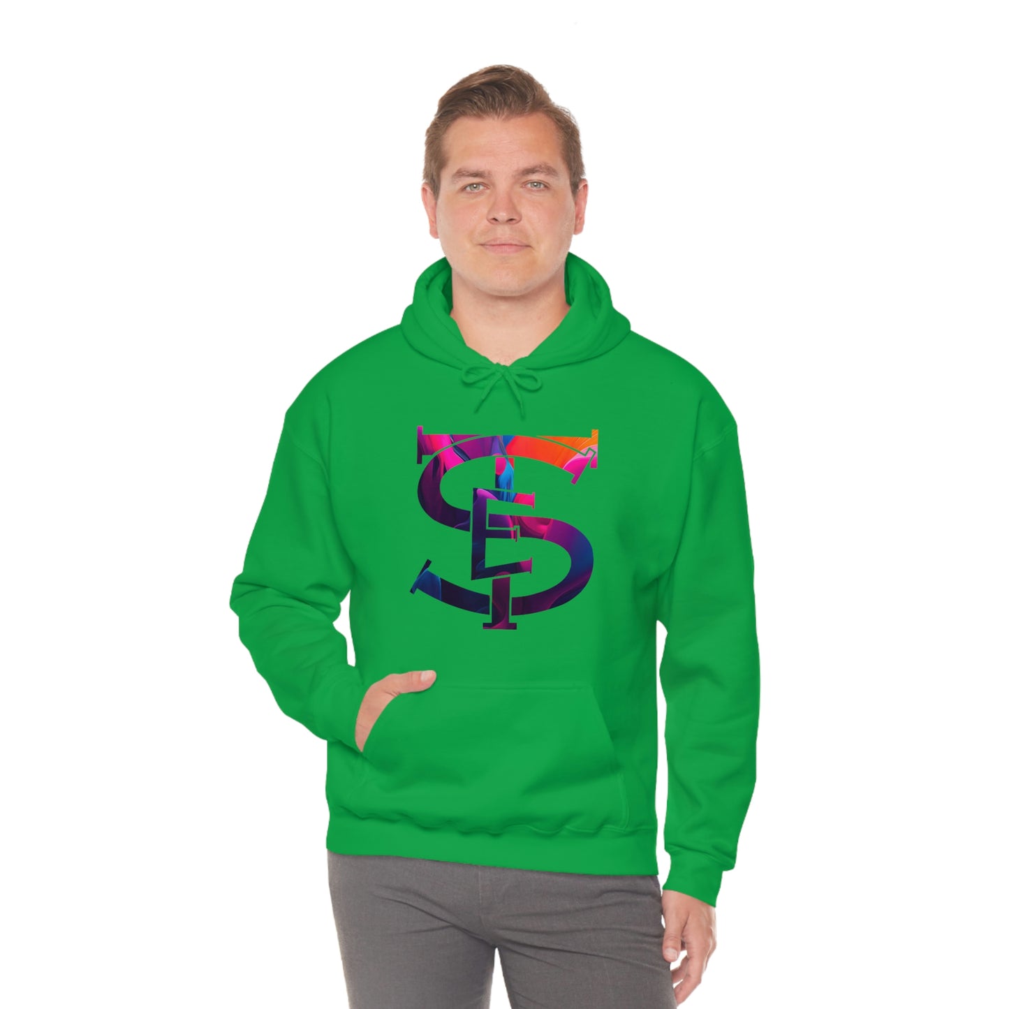 STE LOGO Set The Example Unisex Heavy Blend™ Hooded Sweatshirt