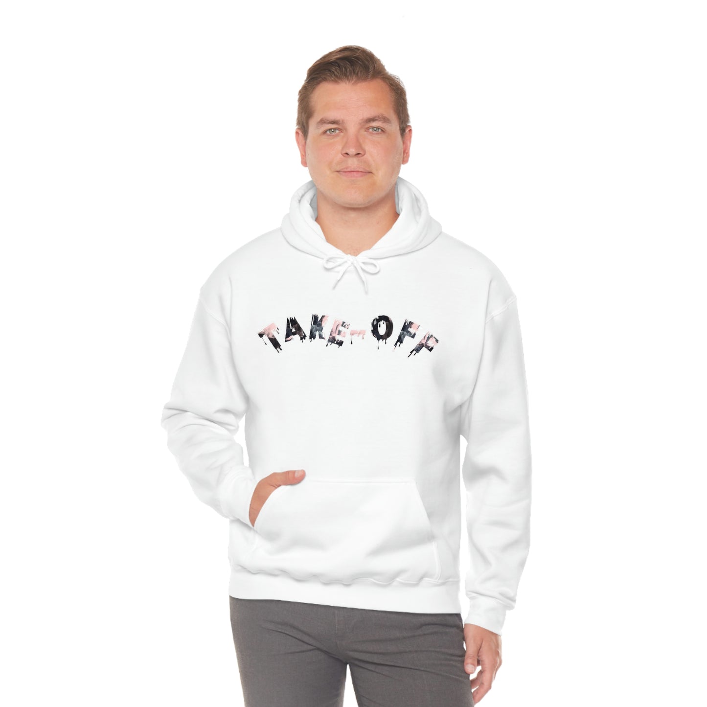 444 TAKEOFF Unisex Heavy Blend™ Hooded Sweatshirt