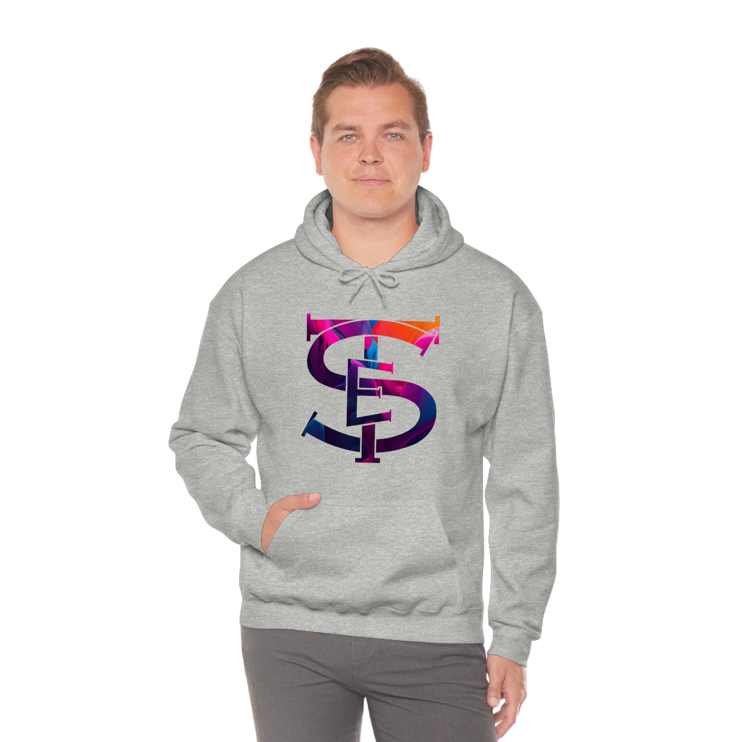 STE LOGO Set The Example Unisex Heavy Blend™ Hooded Sweatshirt