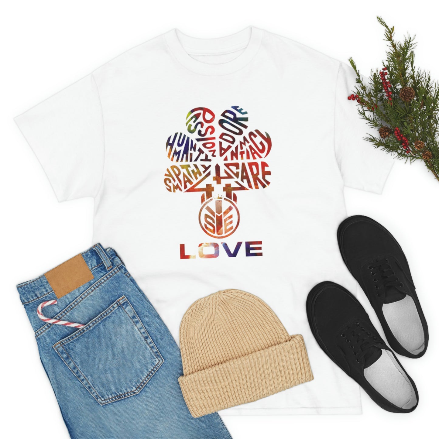 (SYE) LOVE Unisex Heavy Cotton Tee