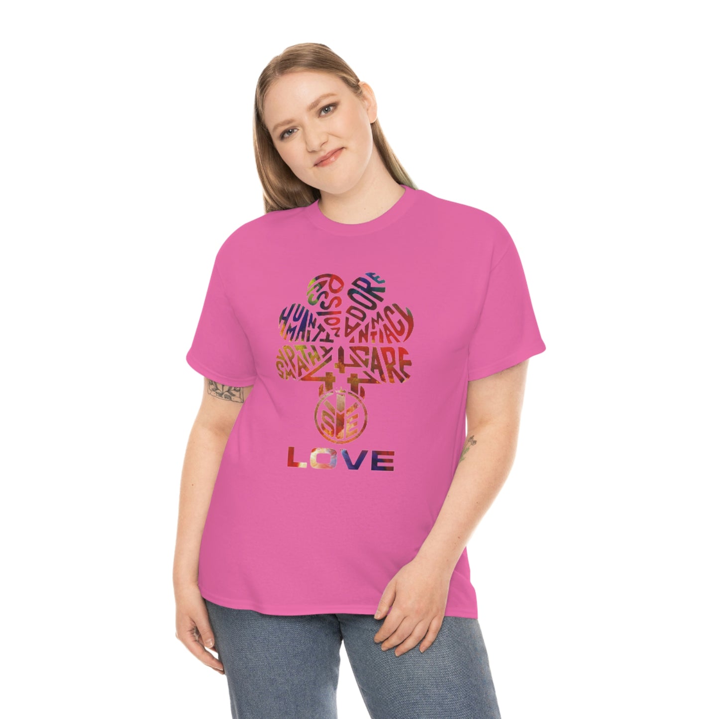 (SYE) LOVE Unisex Heavy Cotton Tee