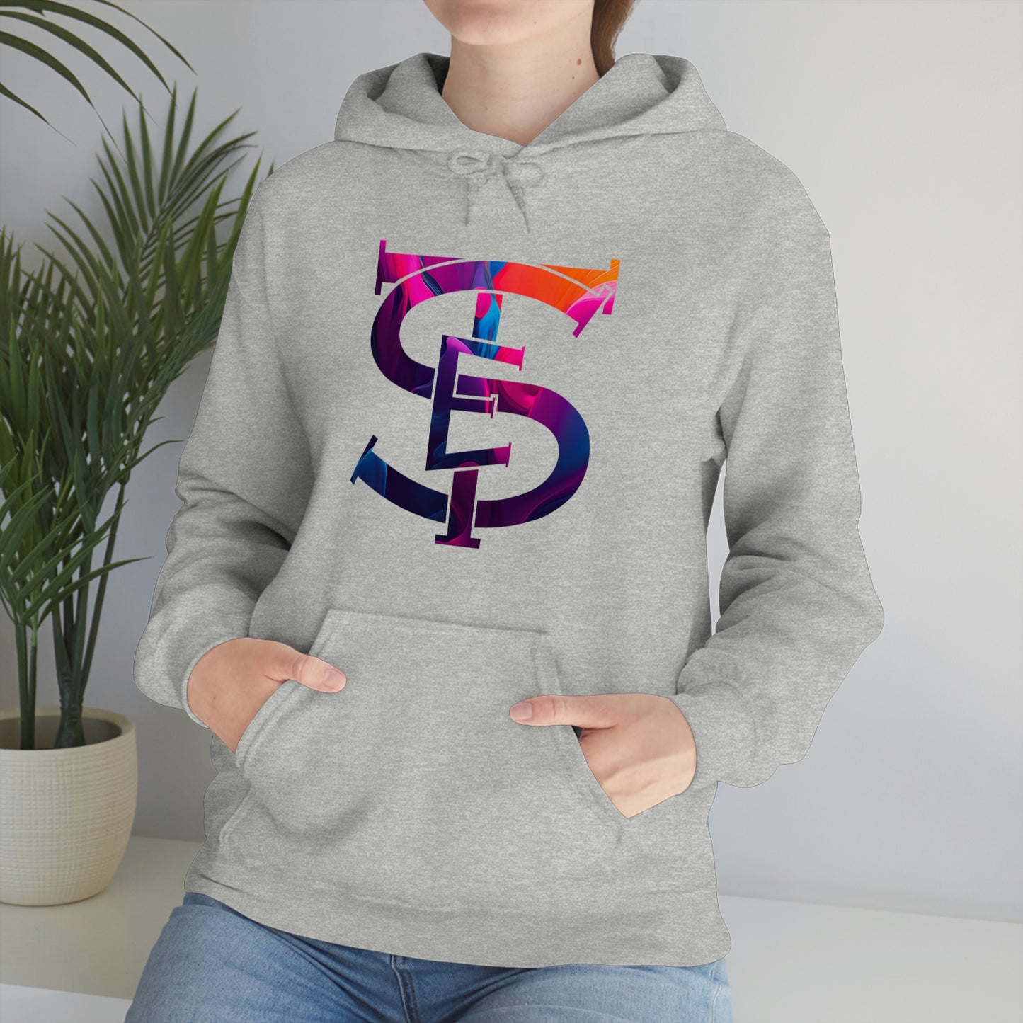 STE LOGO Set The Example Unisex Heavy Blend™ Hooded Sweatshirt