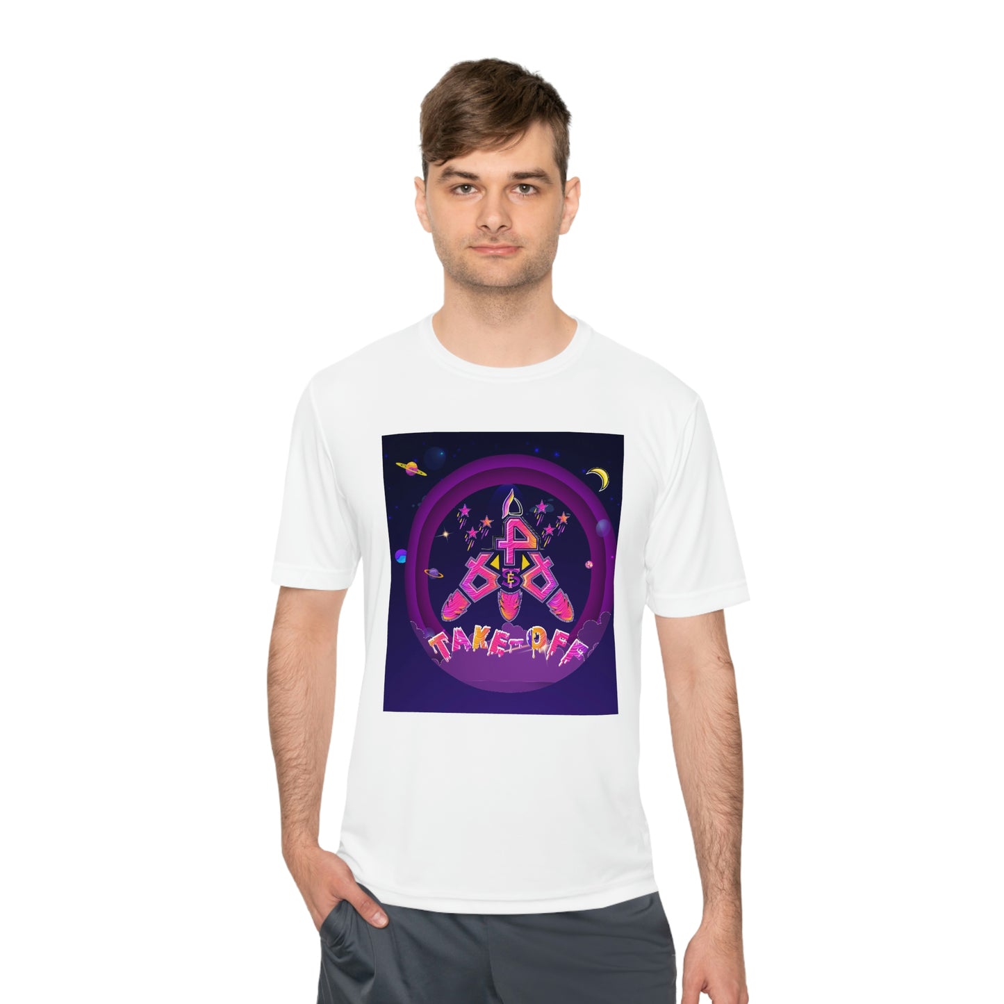 444 SPACE Unisex Moisture Wicking Tee