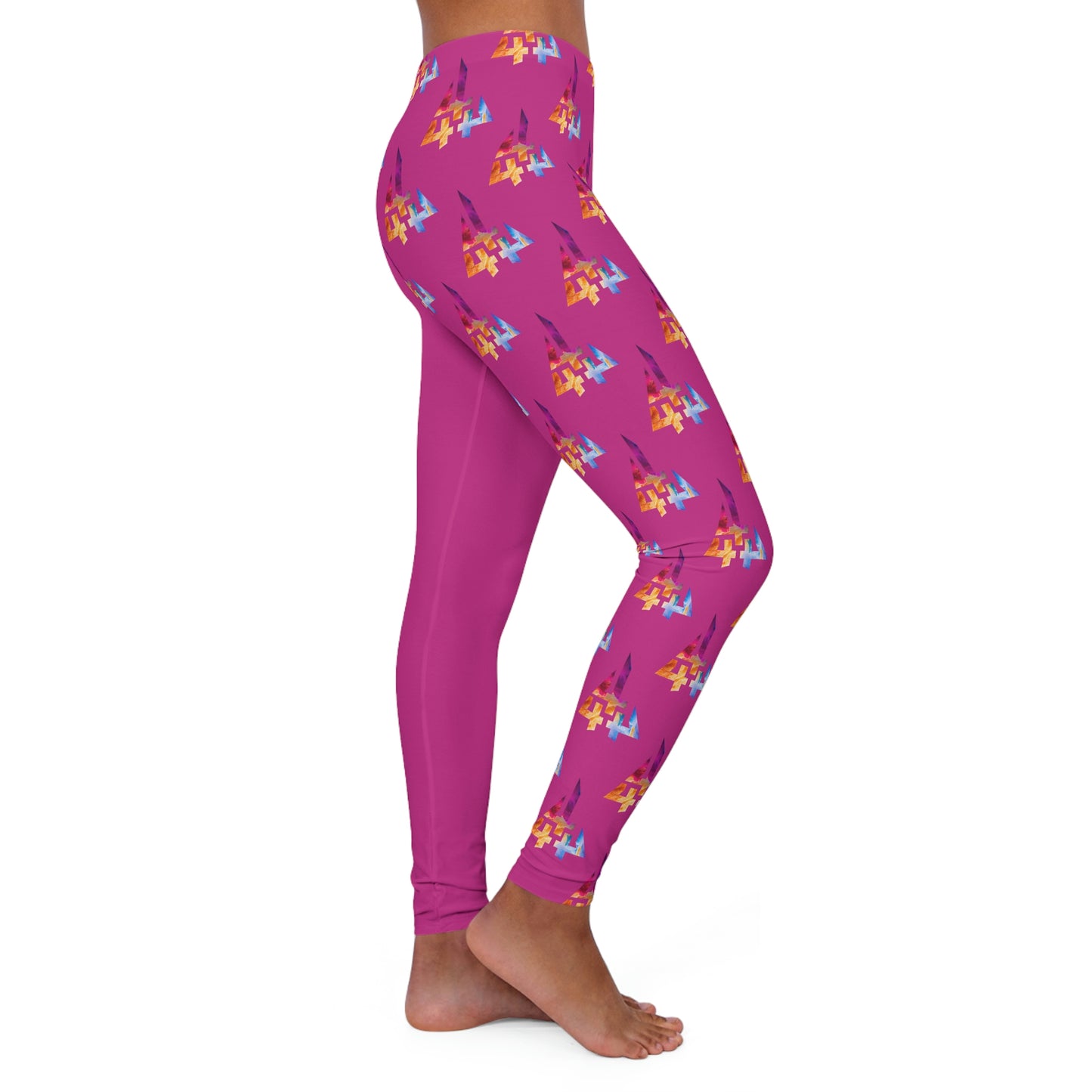 Women's Spandex Leggings (AOP)