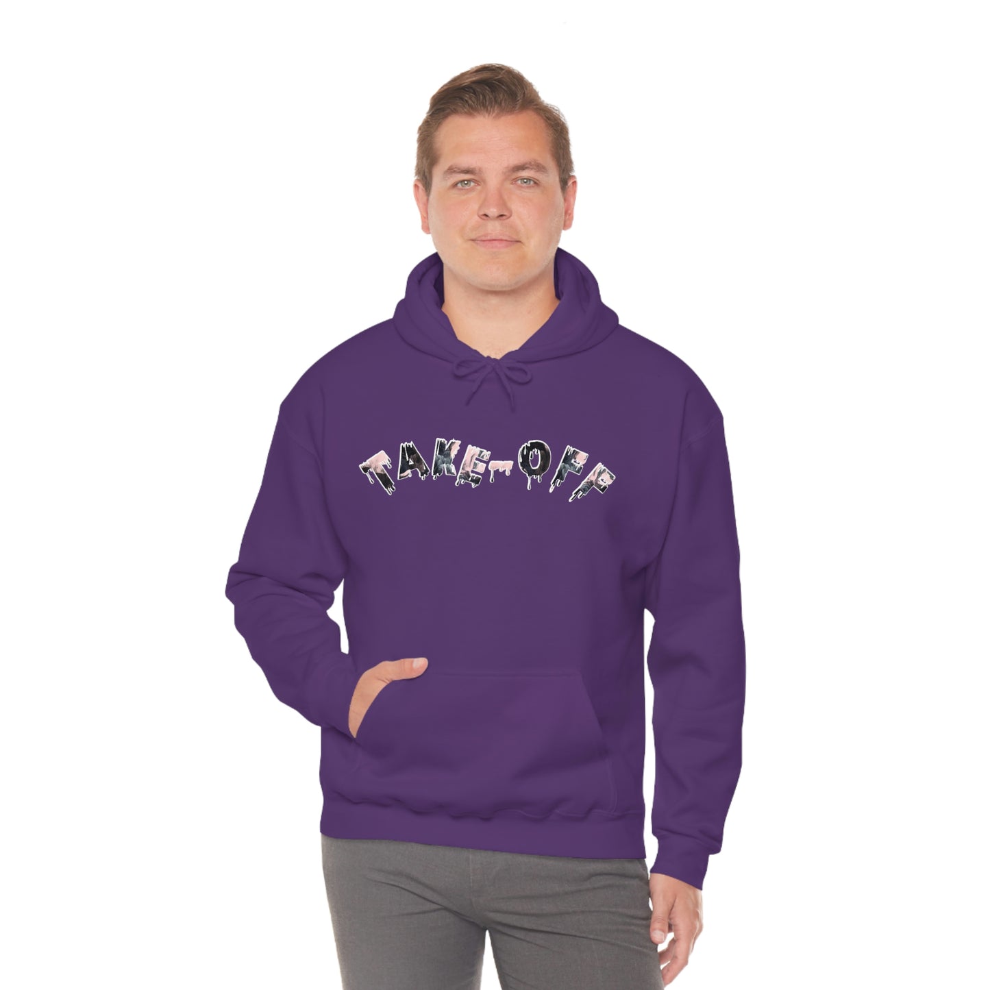 444 TAKEOFF Unisex Heavy Blend™ Hooded Sweatshirt