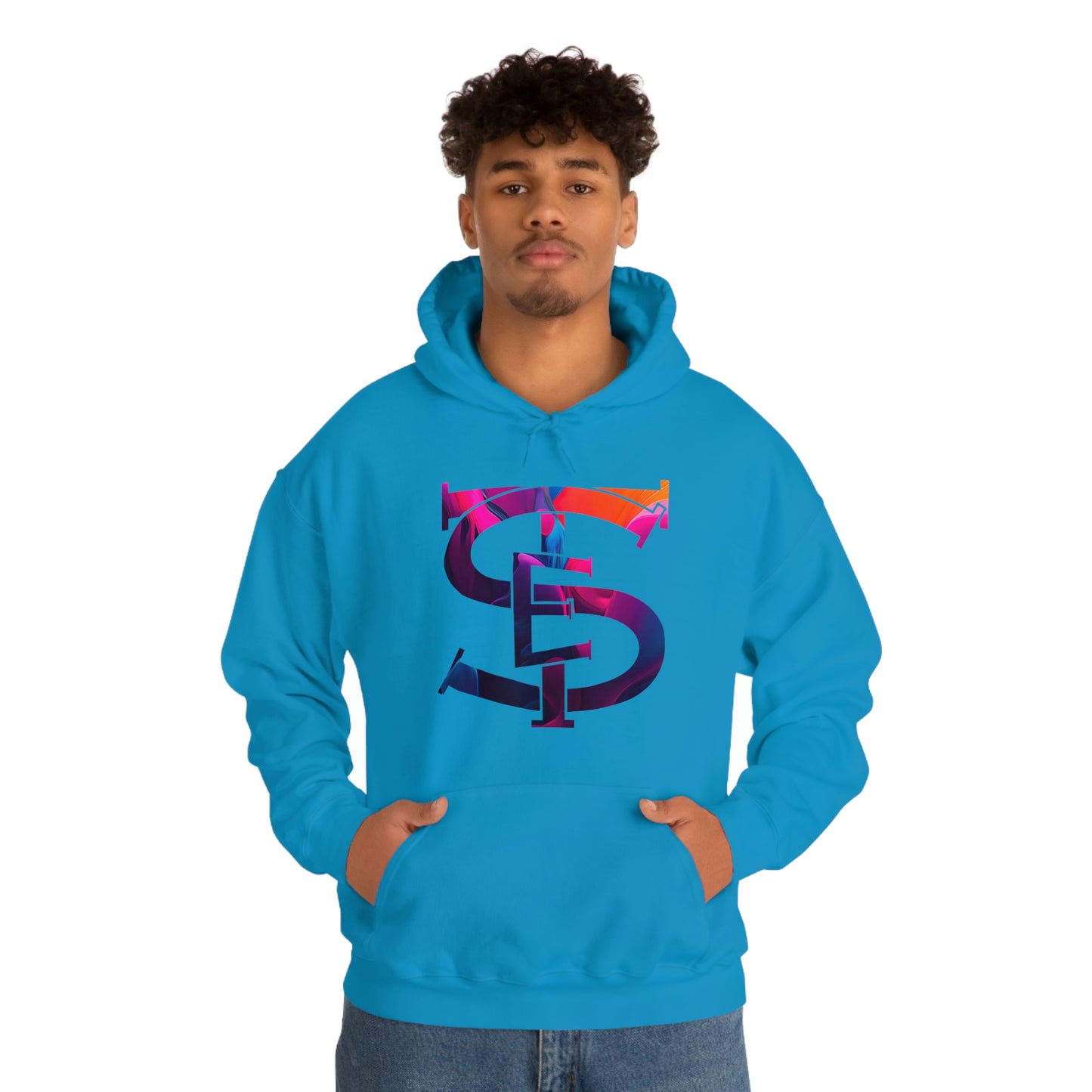 STE LOGO Set The Example Unisex Heavy Blend™ Hooded Sweatshirt