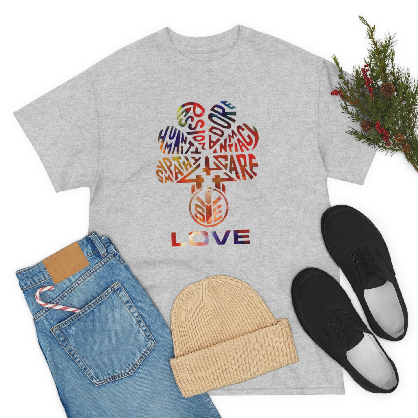 (SYE) LOVE Unisex Heavy Cotton Tee