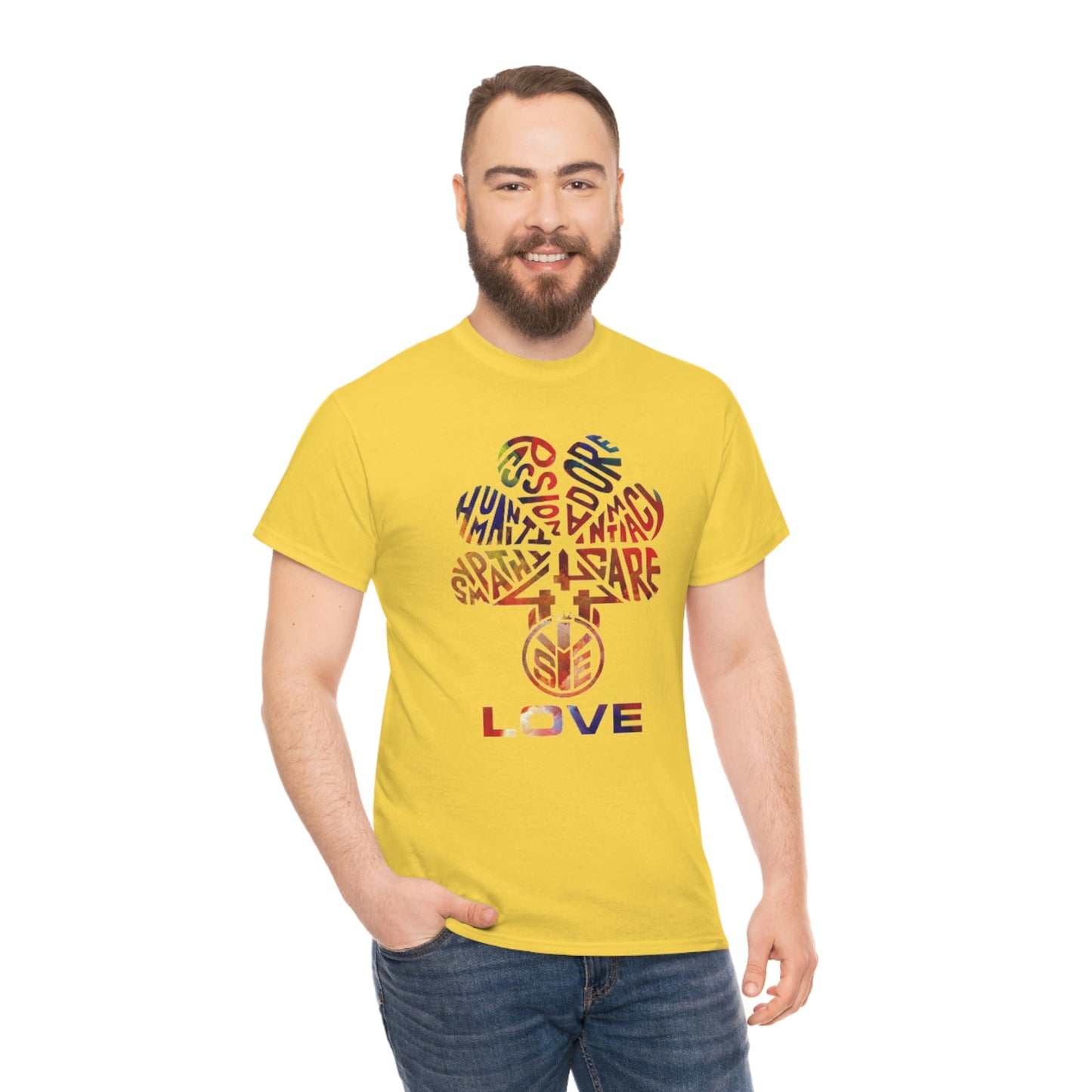 (SYE) LOVE Unisex Heavy Cotton Tee