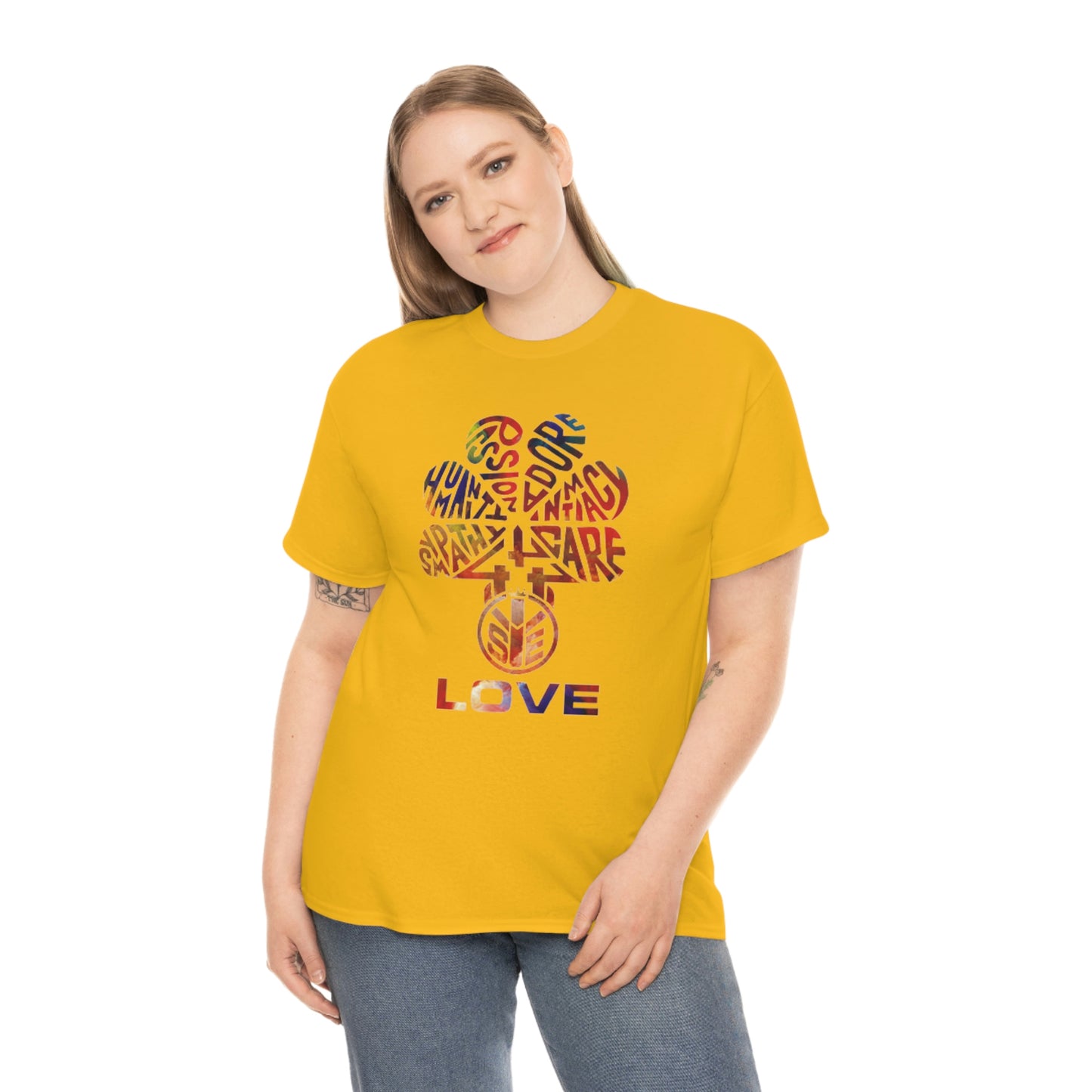 (SYE) LOVE Unisex Heavy Cotton Tee