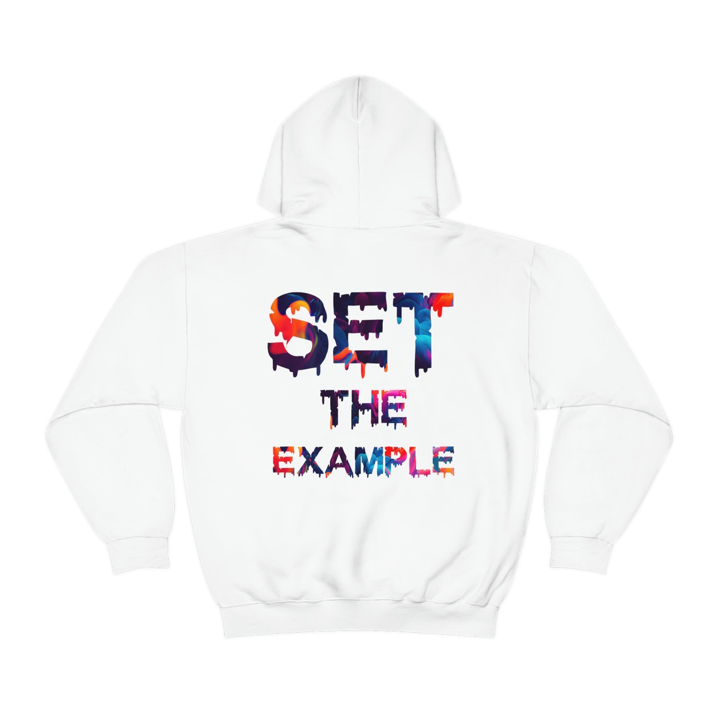 STE LOGO Set The Example Unisex Heavy Blend™ Hooded Sweatshirt