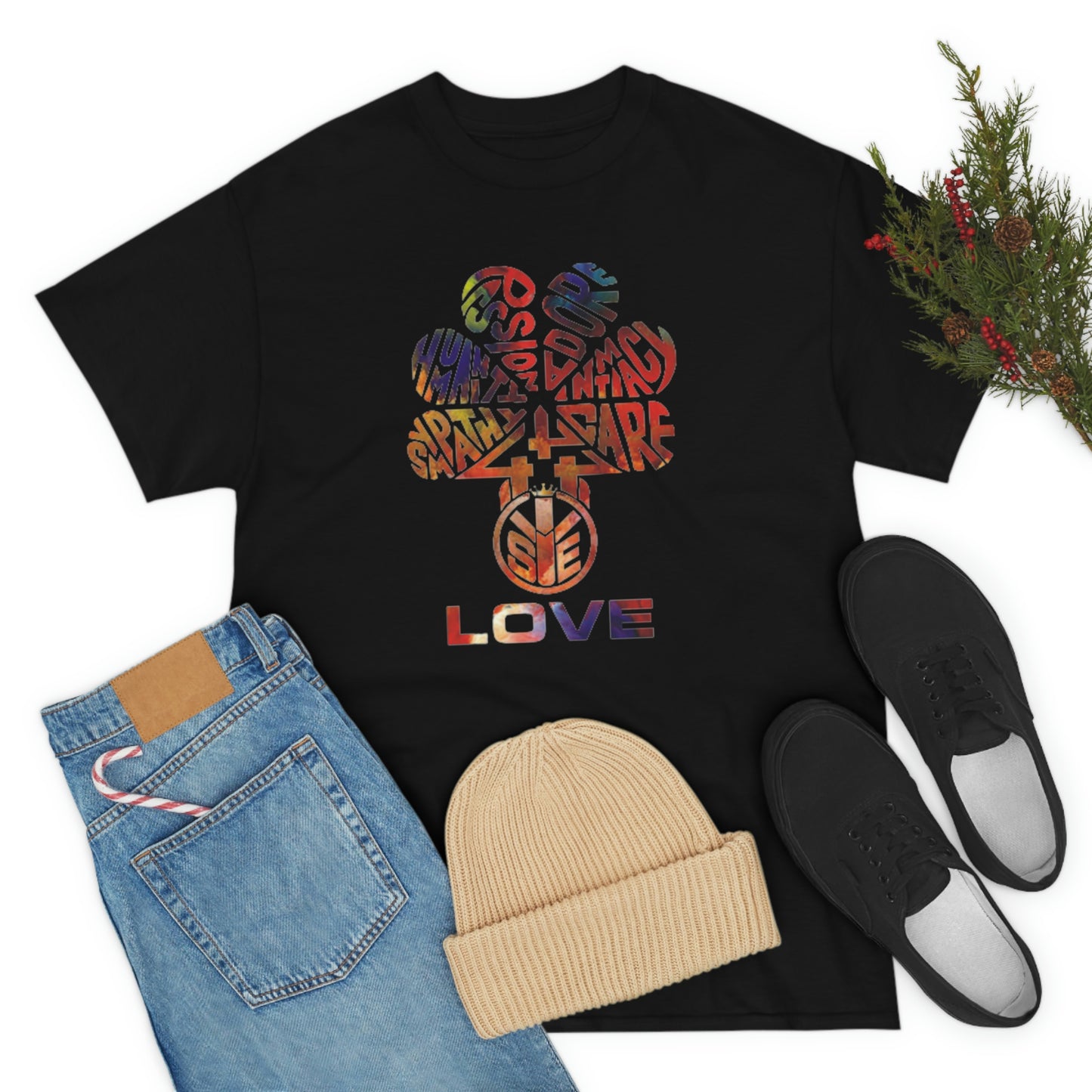 (SYE) LOVE Unisex Heavy Cotton Tee