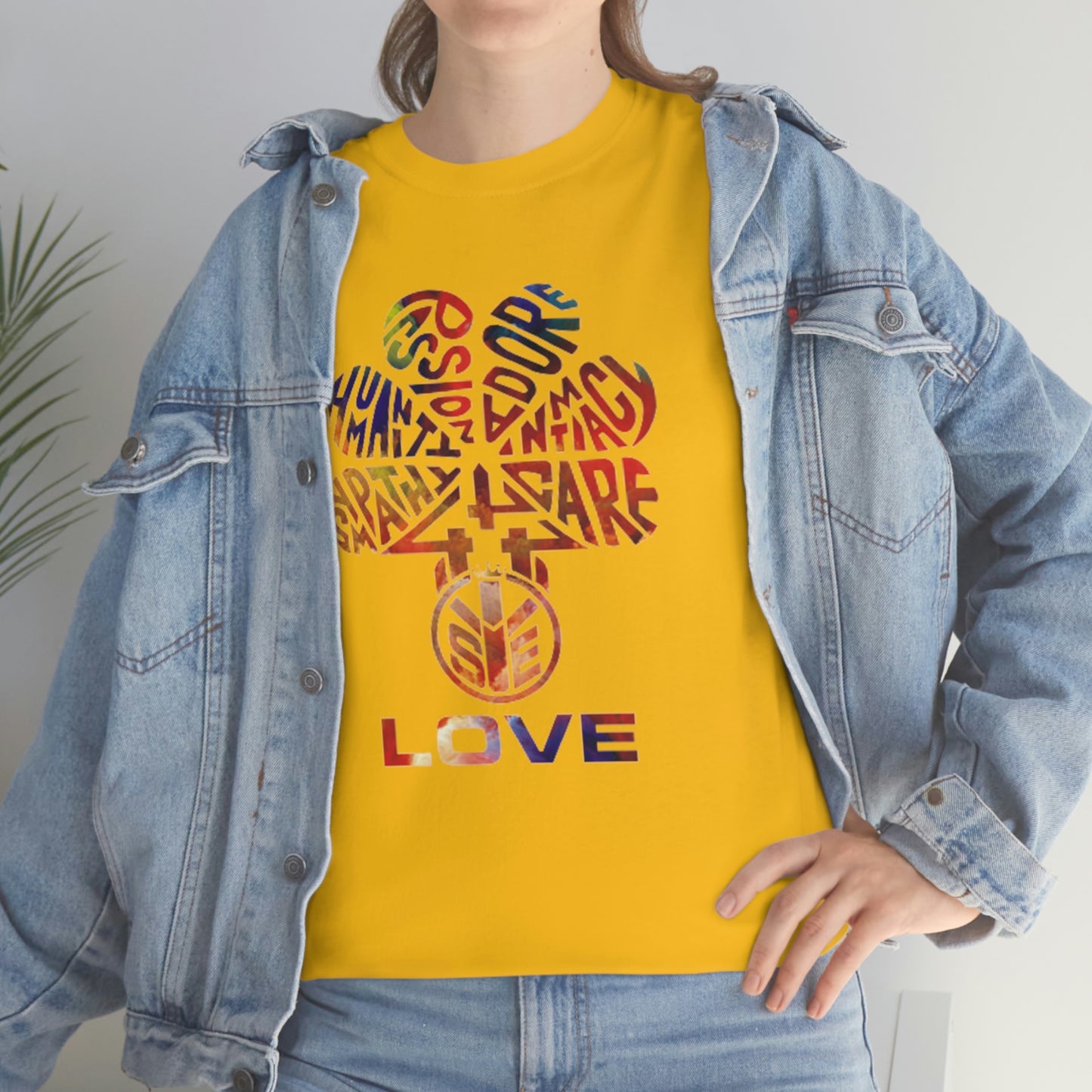 (SYE) LOVE Unisex Heavy Cotton Tee