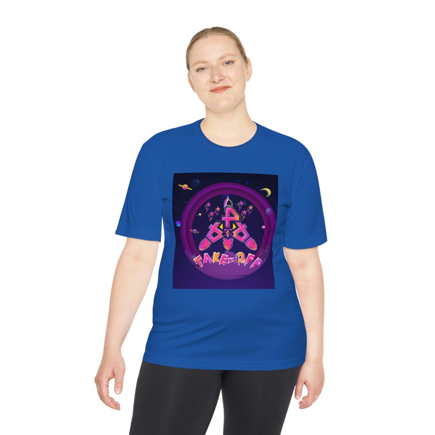 444 SPACE Unisex Moisture Wicking Tee