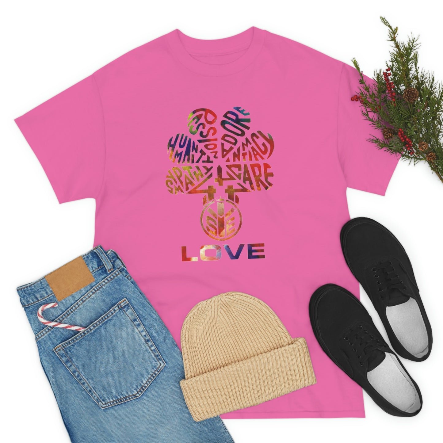 (SYE) LOVE Unisex Heavy Cotton Tee