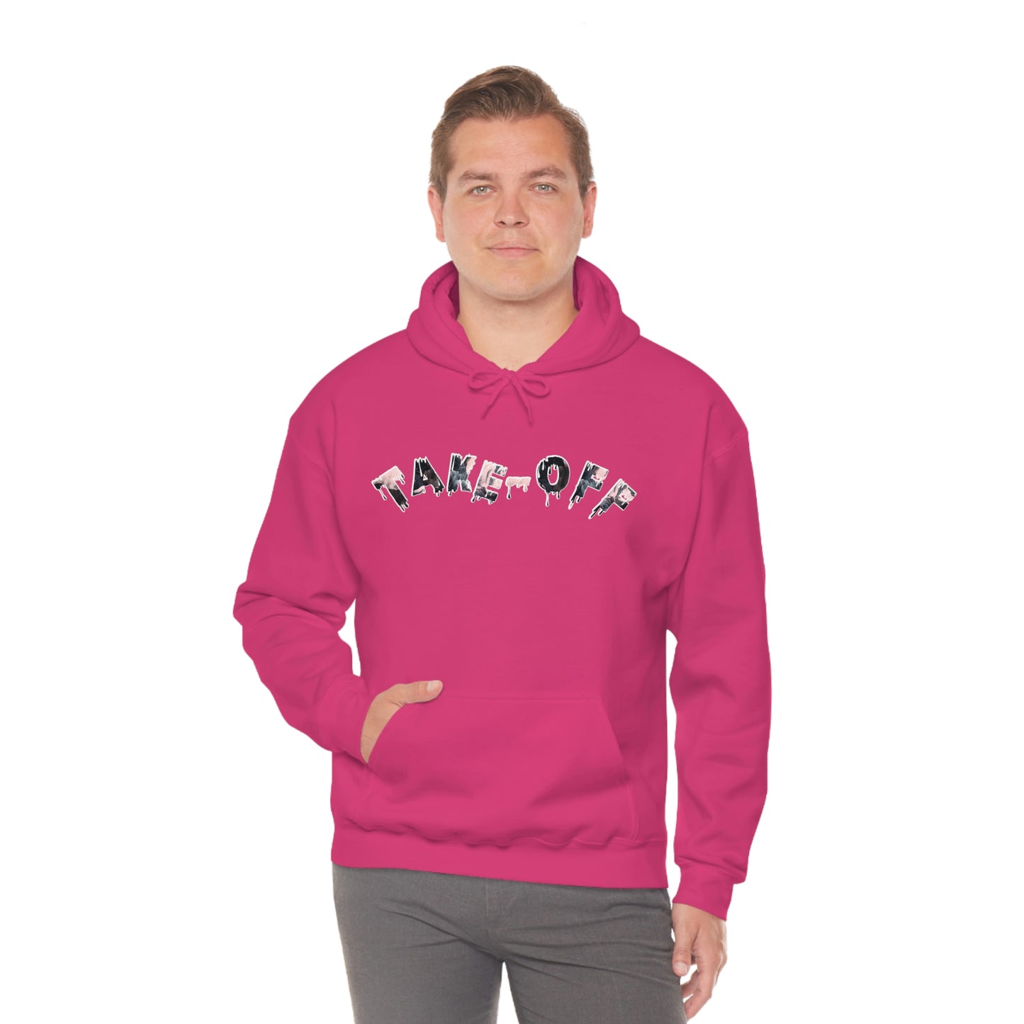 444 TAKEOFF Unisex Heavy Blend™ Hooded Sweatshirt