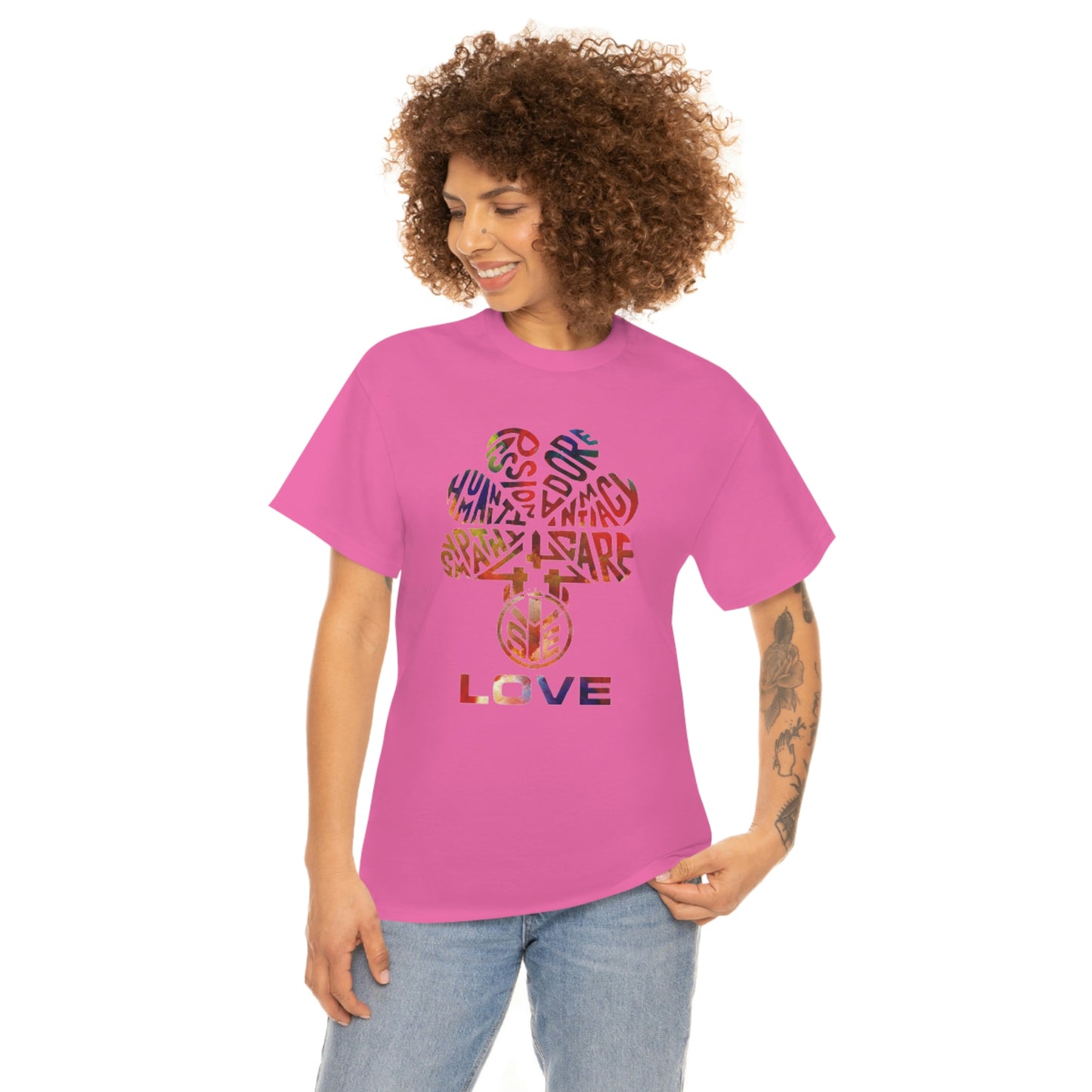 (SYE) LOVE Unisex Heavy Cotton Tee