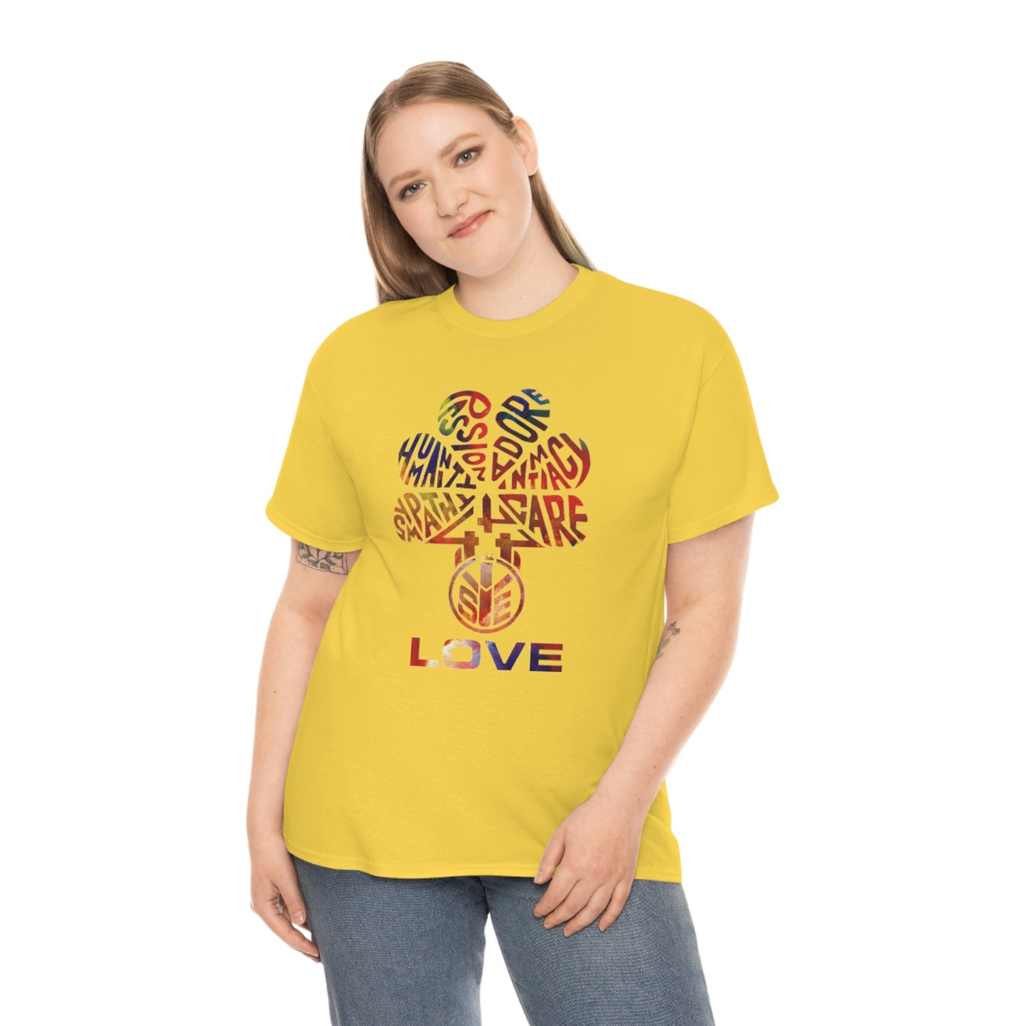 (SYE) LOVE Unisex Heavy Cotton Tee