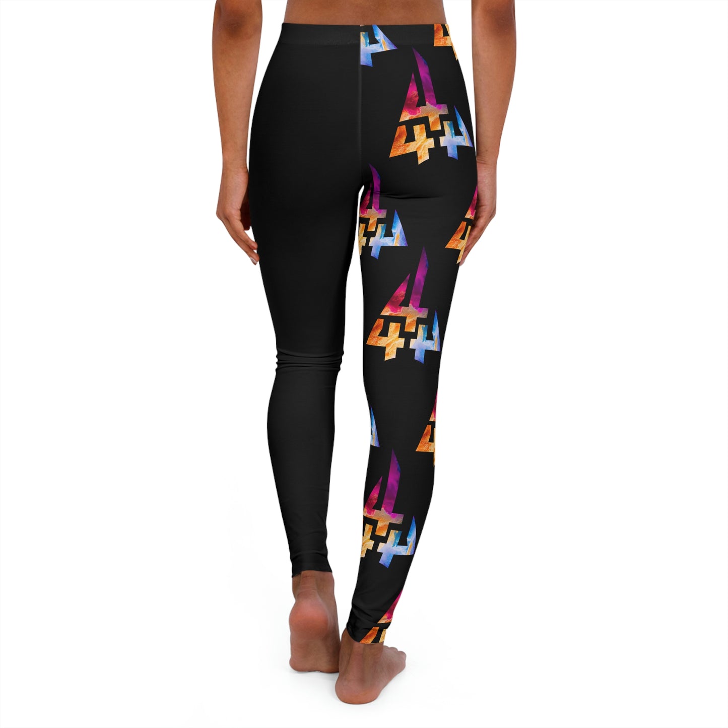 STE 444 Women's Spandex Leggings (AOP)