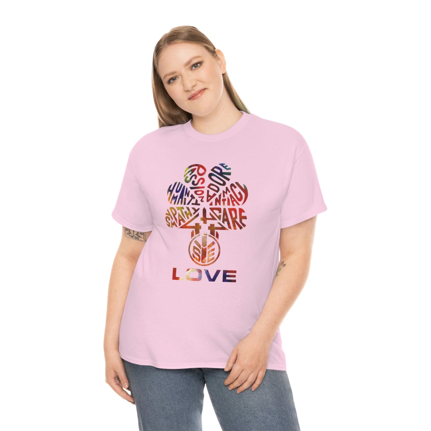 (SYE) LOVE Unisex Heavy Cotton Tee