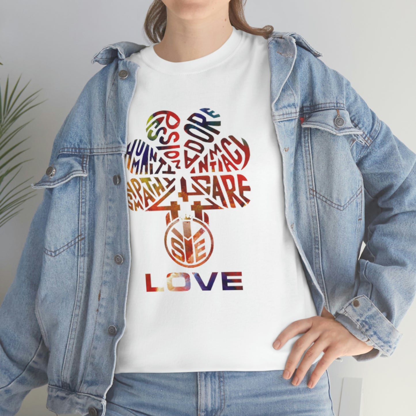 (SYE) LOVE Unisex Heavy Cotton Tee