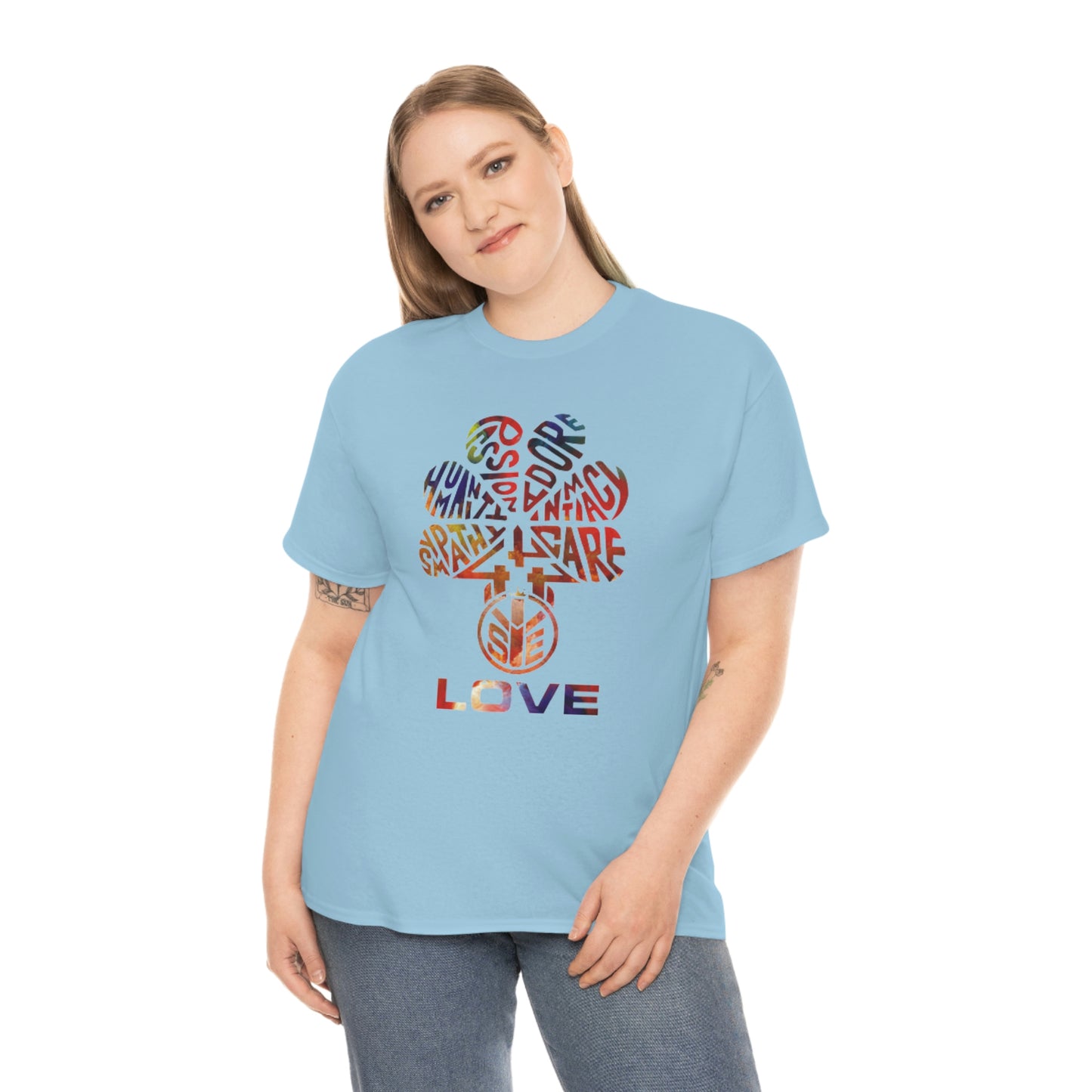 (SYE) LOVE Unisex Heavy Cotton Tee