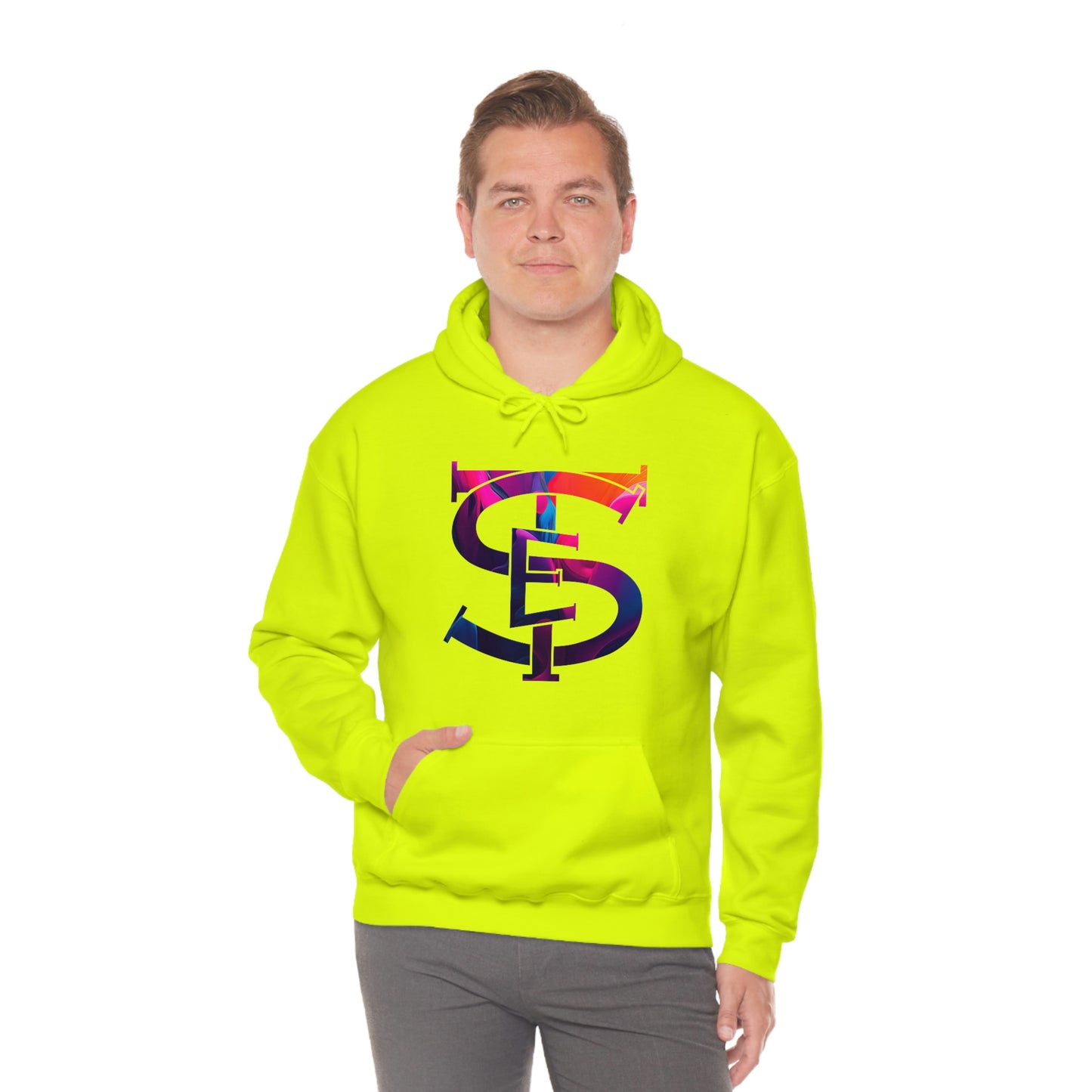 STE LOGO Set The Example Unisex Heavy Blend™ Hooded Sweatshirt