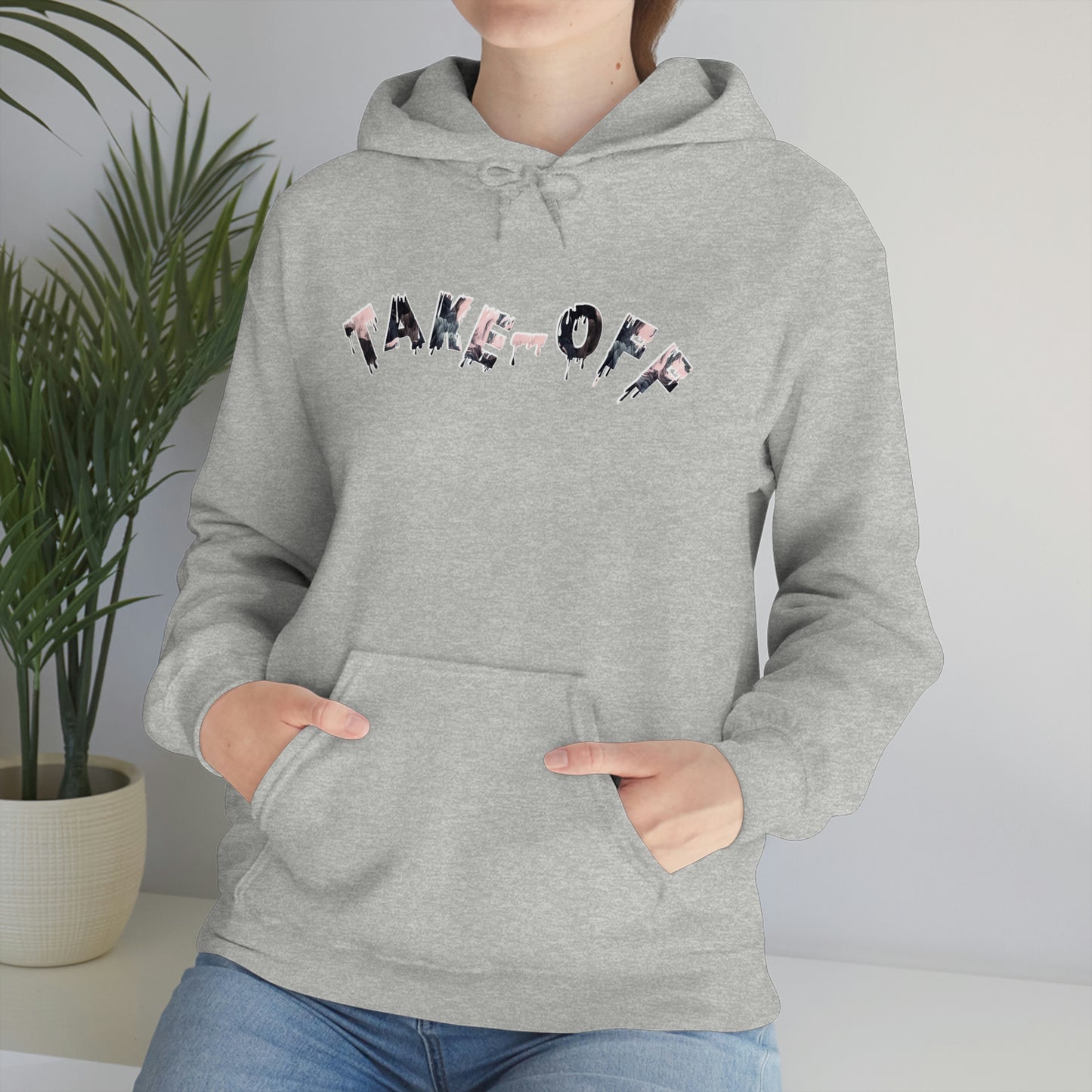 444 TAKEOFF Unisex Heavy Blend™ Hooded Sweatshirt