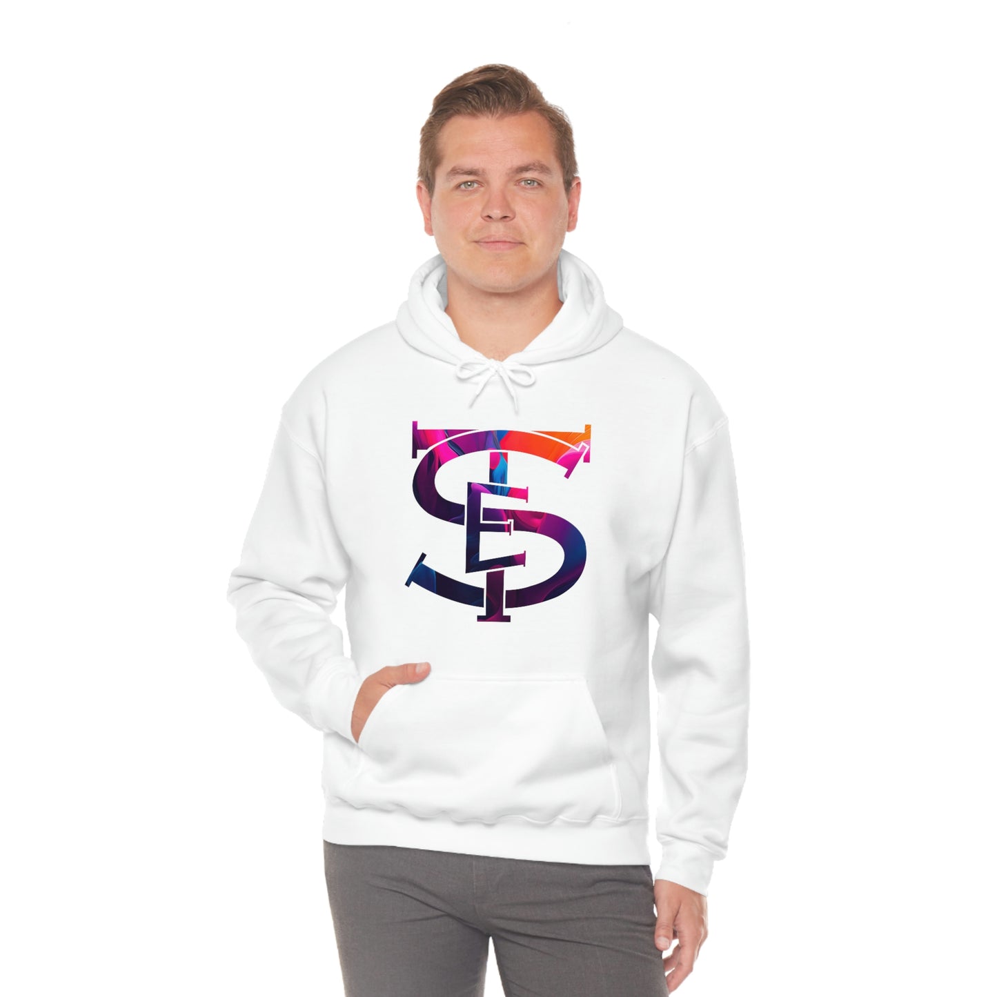 STE LOGO Set The Example Unisex Heavy Blend™ Hooded Sweatshirt