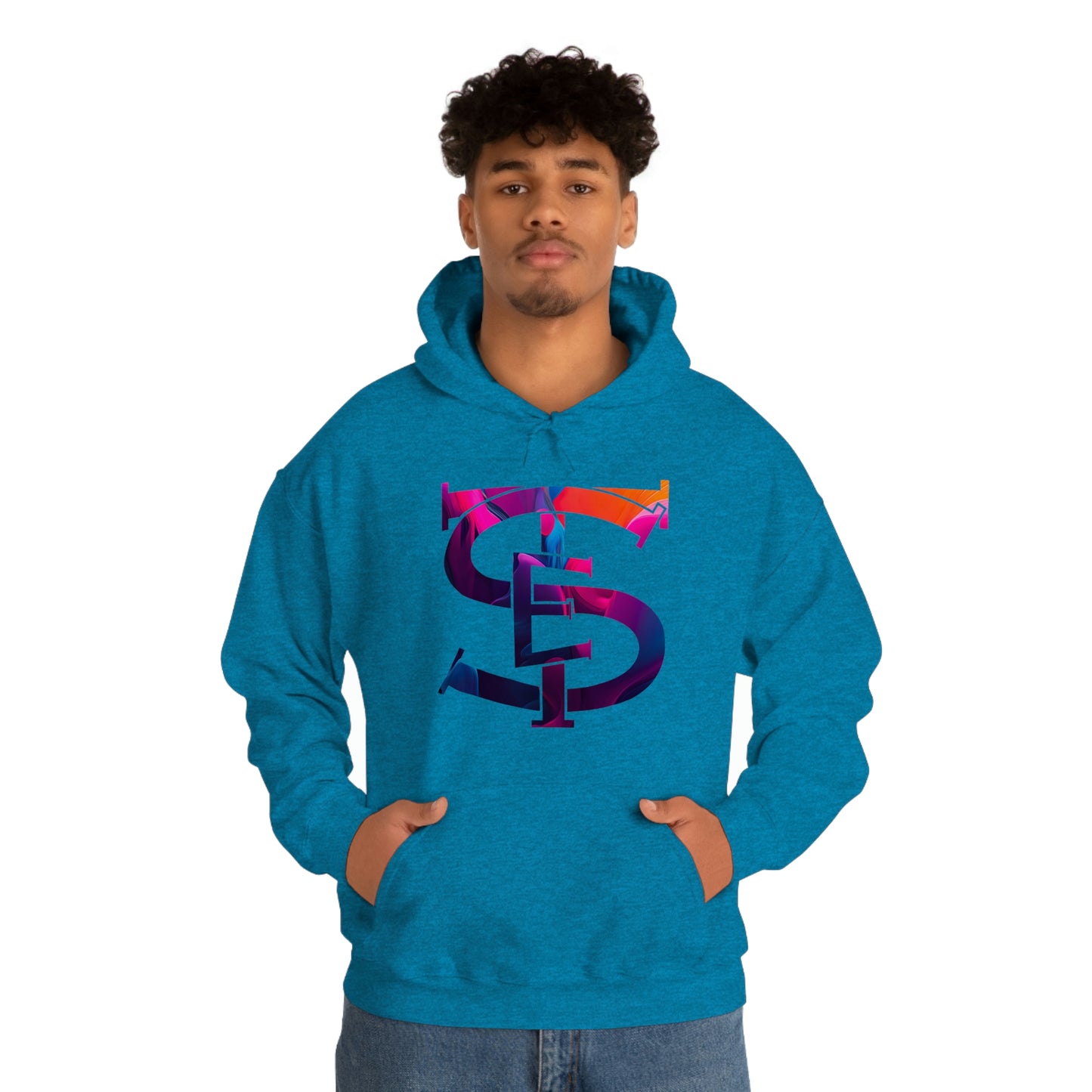 STE LOGO Set The Example Unisex Heavy Blend™ Hooded Sweatshirt