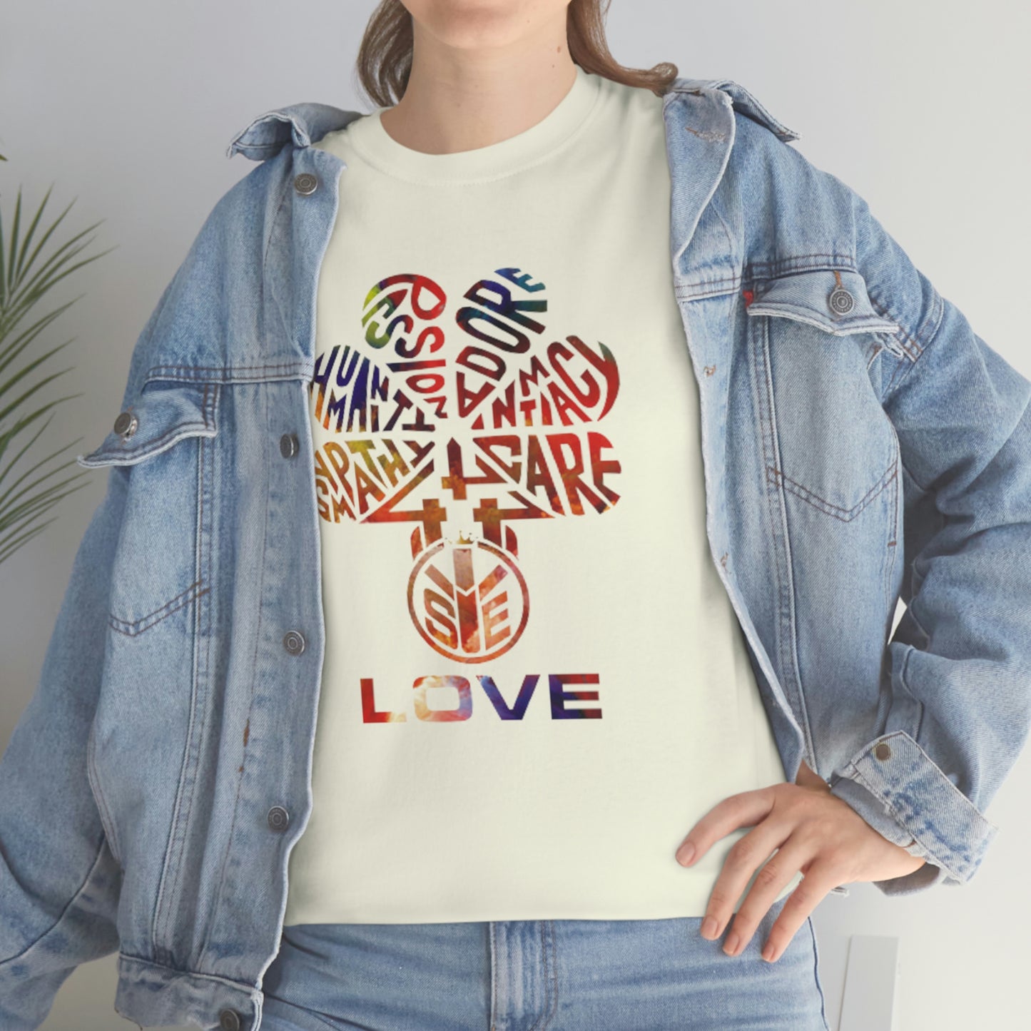 (SYE) LOVE Unisex Heavy Cotton Tee