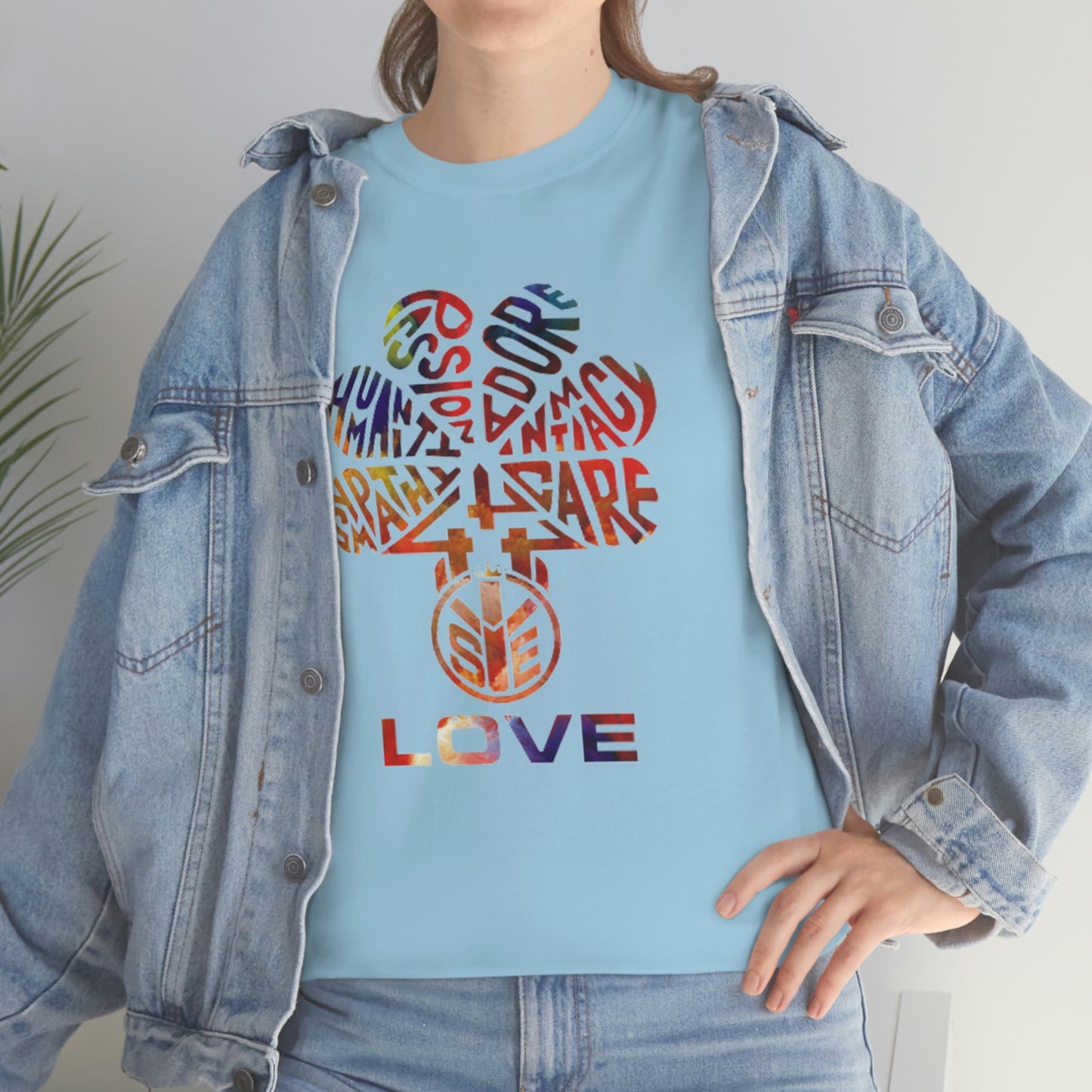 (SYE) LOVE Unisex Heavy Cotton Tee