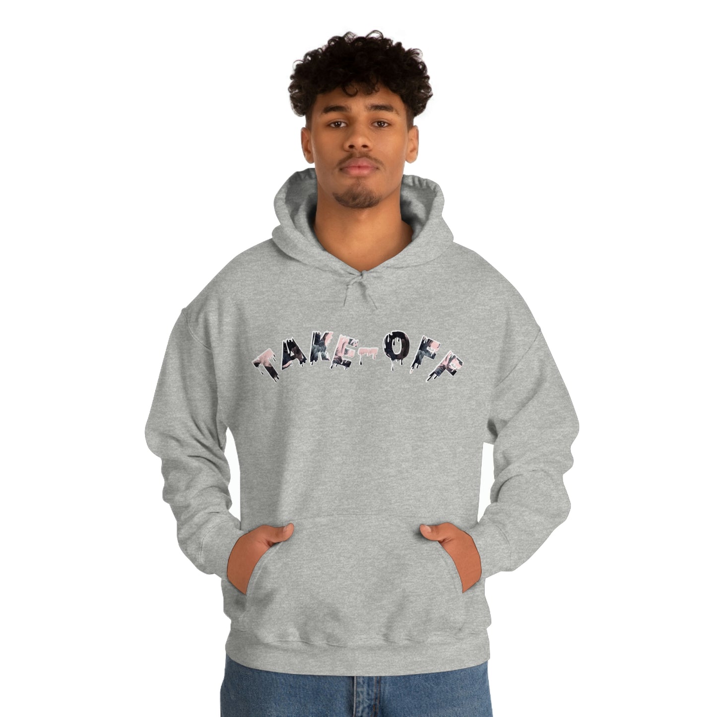 444 TAKEOFF Unisex Heavy Blend™ Hooded Sweatshirt