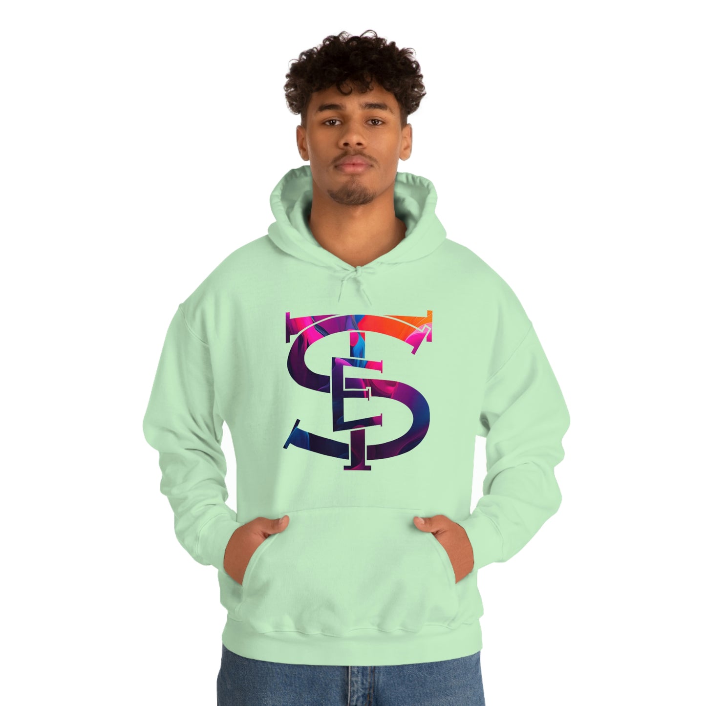 STE LOGO Set The Example Unisex Heavy Blend™ Hooded Sweatshirt