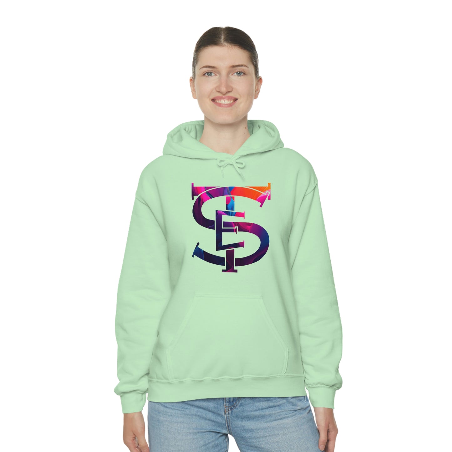 STE LOGO Set The Example Unisex Heavy Blend™ Hooded Sweatshirt