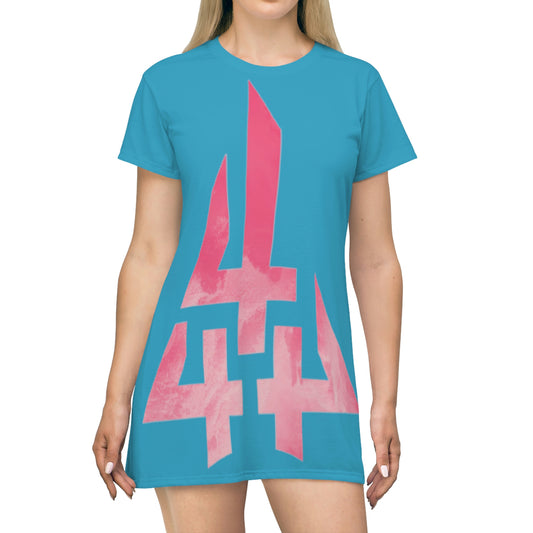 All Over Print T-Shirt Dress