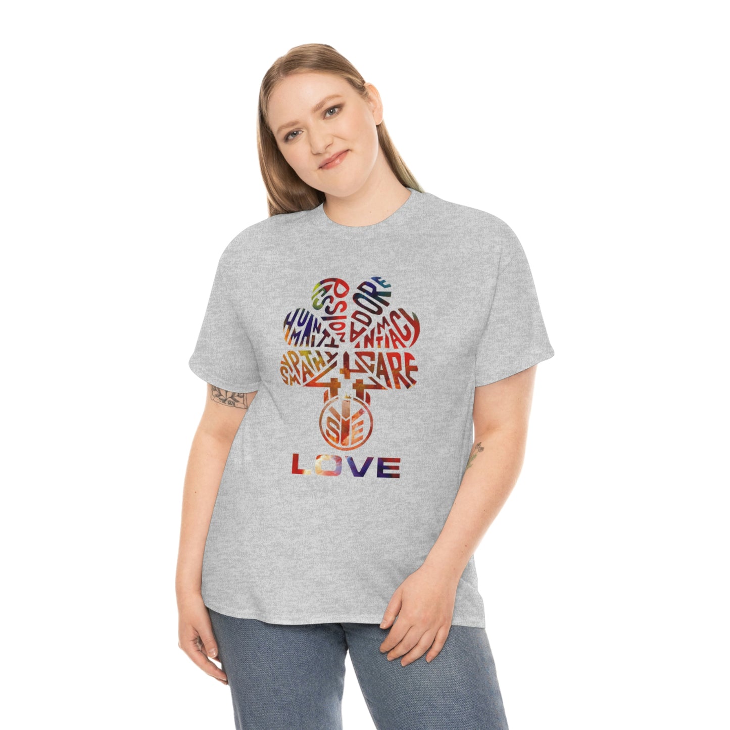 (SYE) LOVE Unisex Heavy Cotton Tee