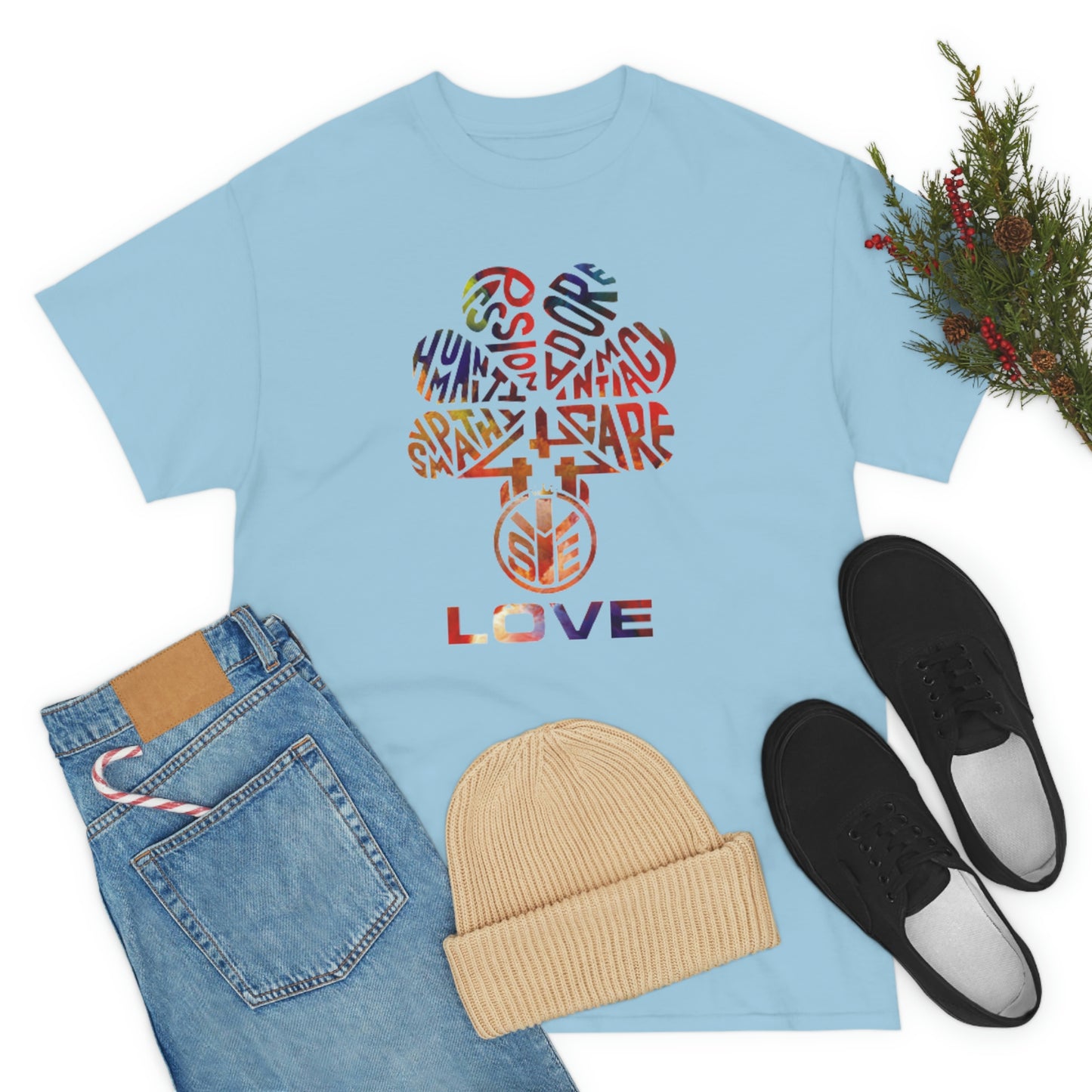 (SYE) LOVE Unisex Heavy Cotton Tee