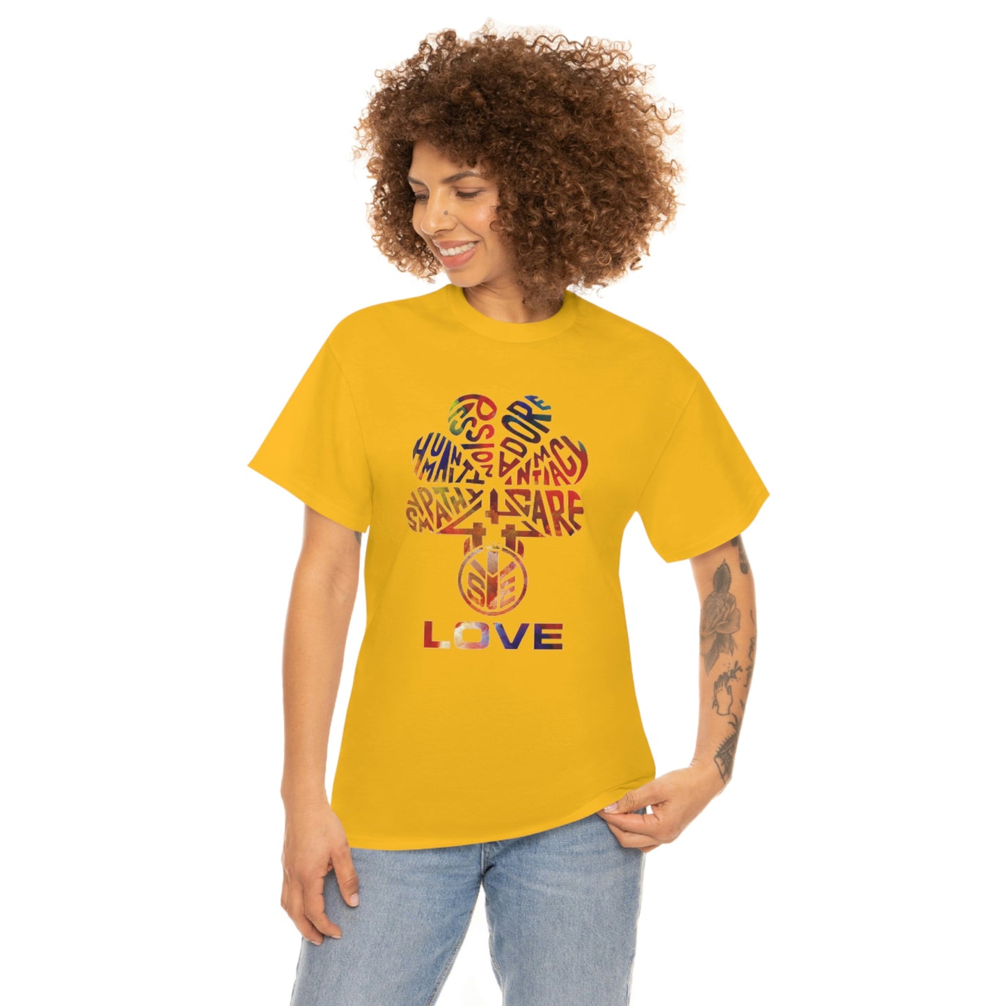 (SYE) LOVE Unisex Heavy Cotton Tee