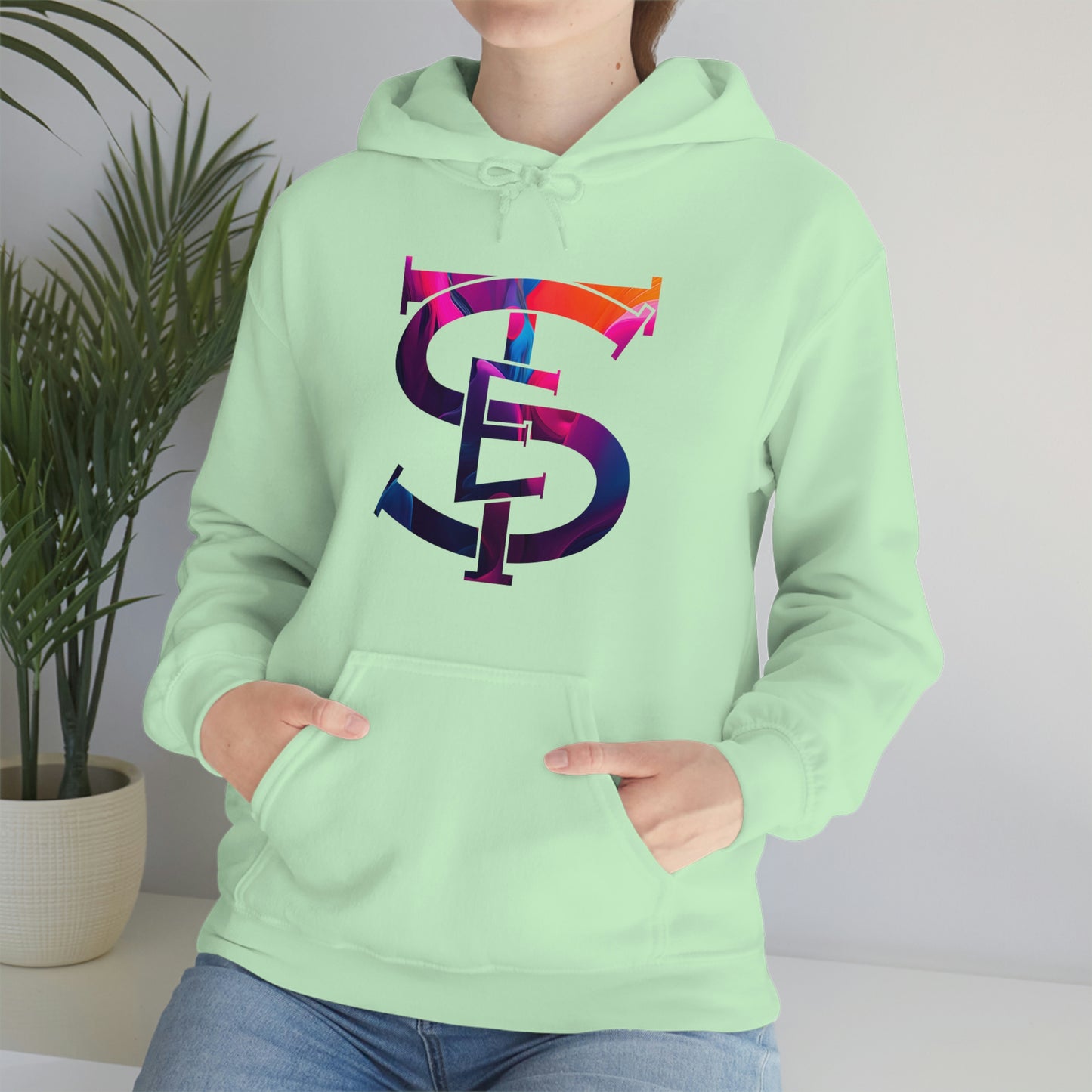 STE LOGO Set The Example Unisex Heavy Blend™ Hooded Sweatshirt