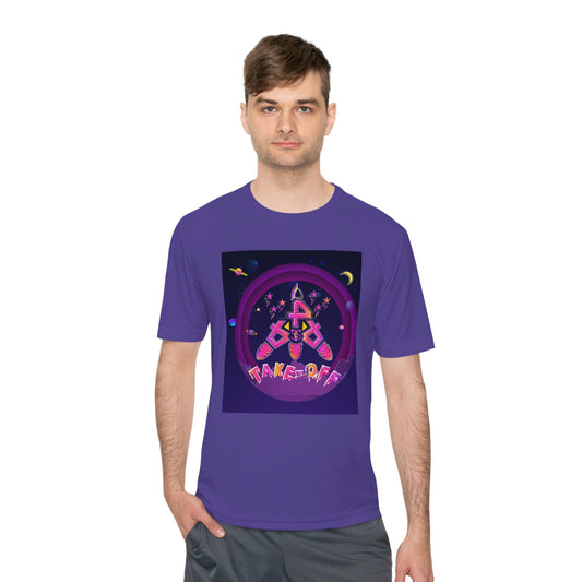 444 SPACE Unisex Moisture Wicking Tee