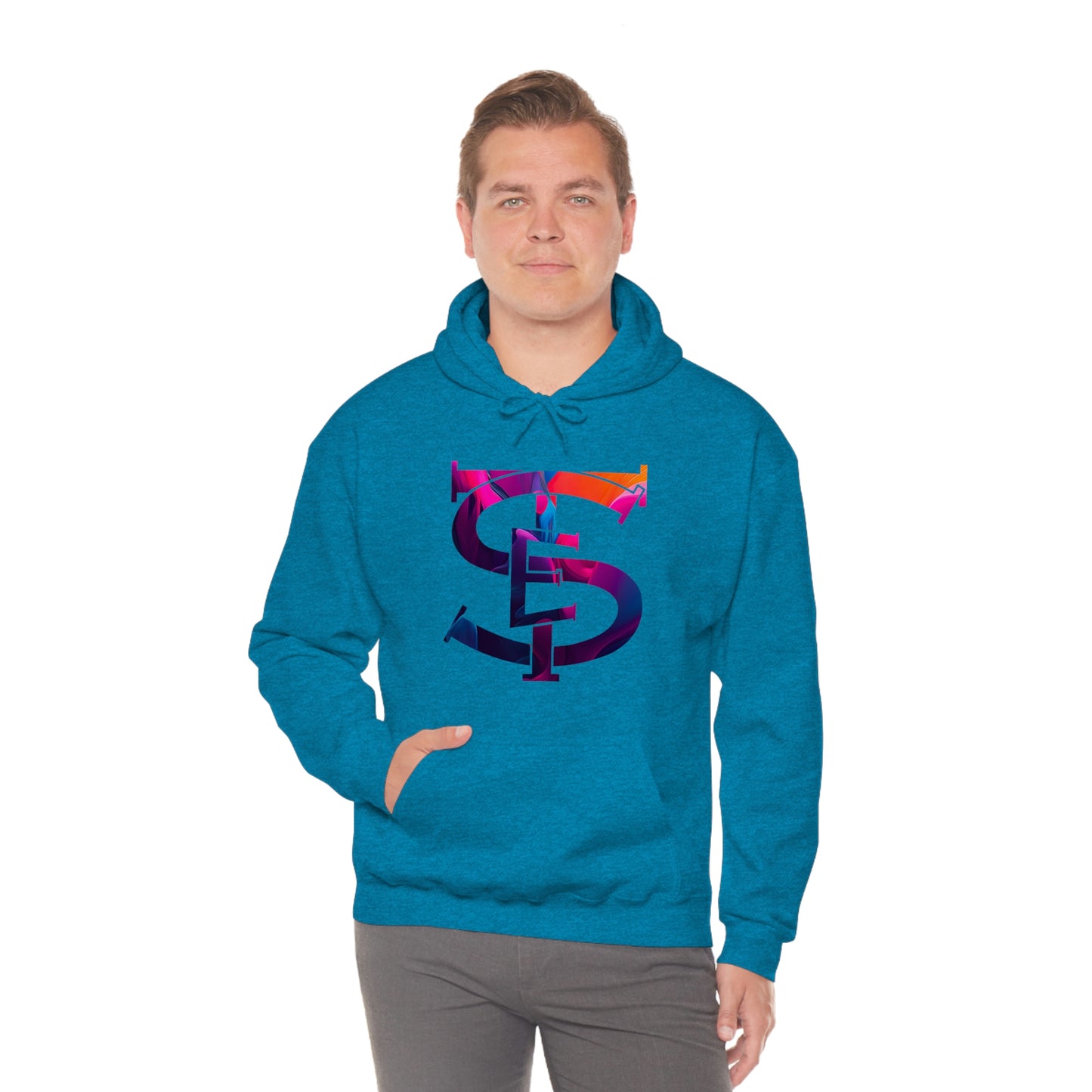 STE LOGO Set The Example Unisex Heavy Blend™ Hooded Sweatshirt