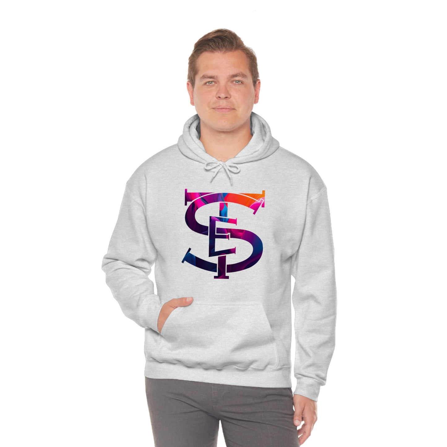 STE LOGO Set The Example Unisex Heavy Blend™ Hooded Sweatshirt