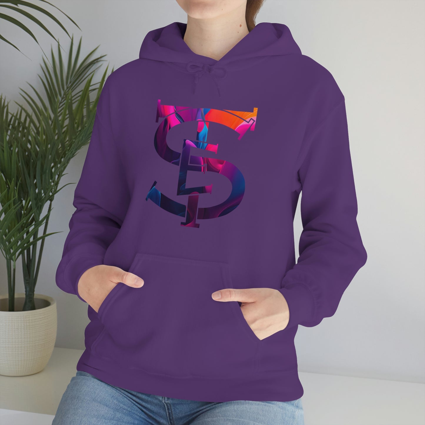 STE LOGO Set The Example Unisex Heavy Blend™ Hooded Sweatshirt